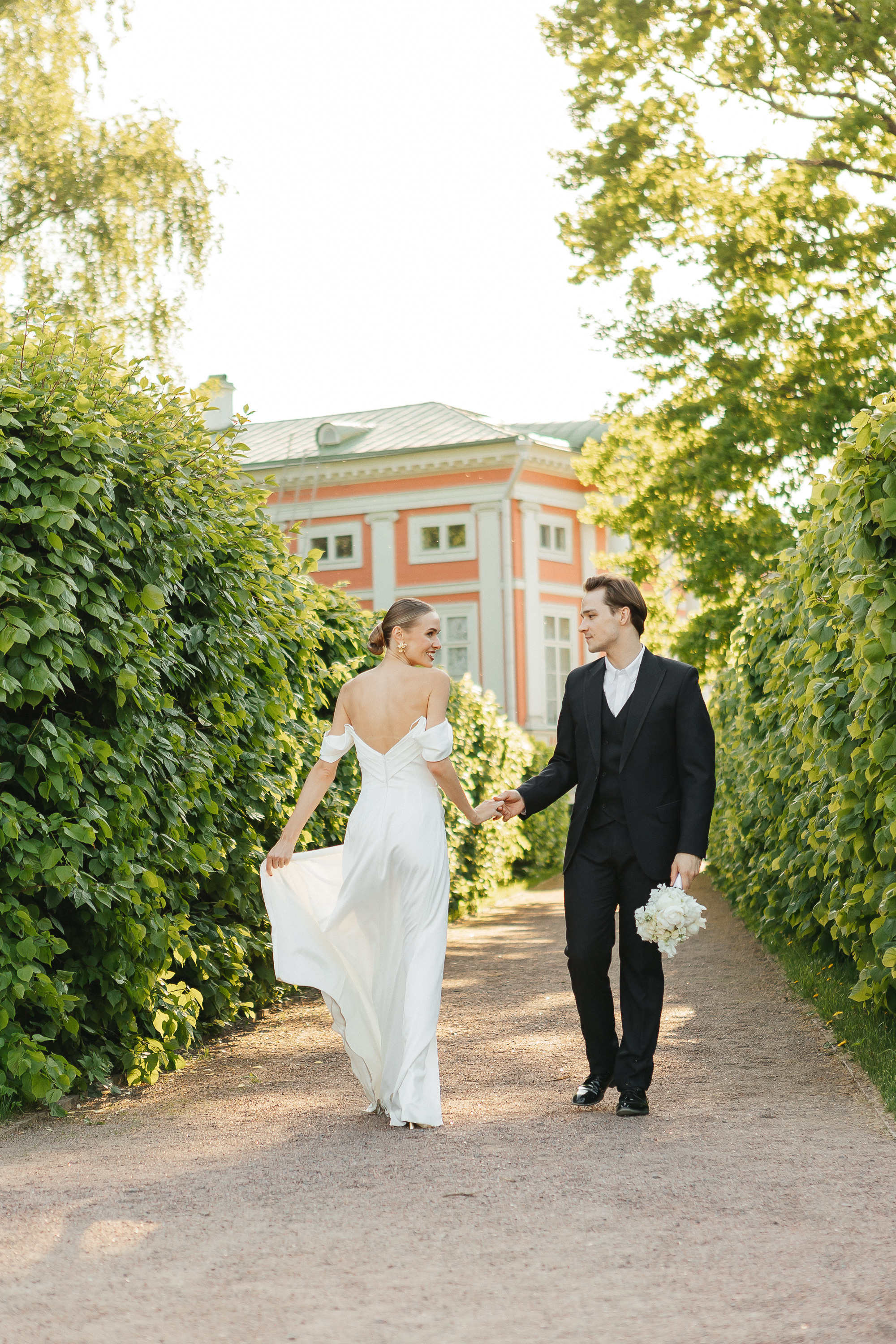 Прогулка в усадьбе Кусково. Фотограф Москва, Балашиха, МО. Свадьбы, репортажи, контент, портреты