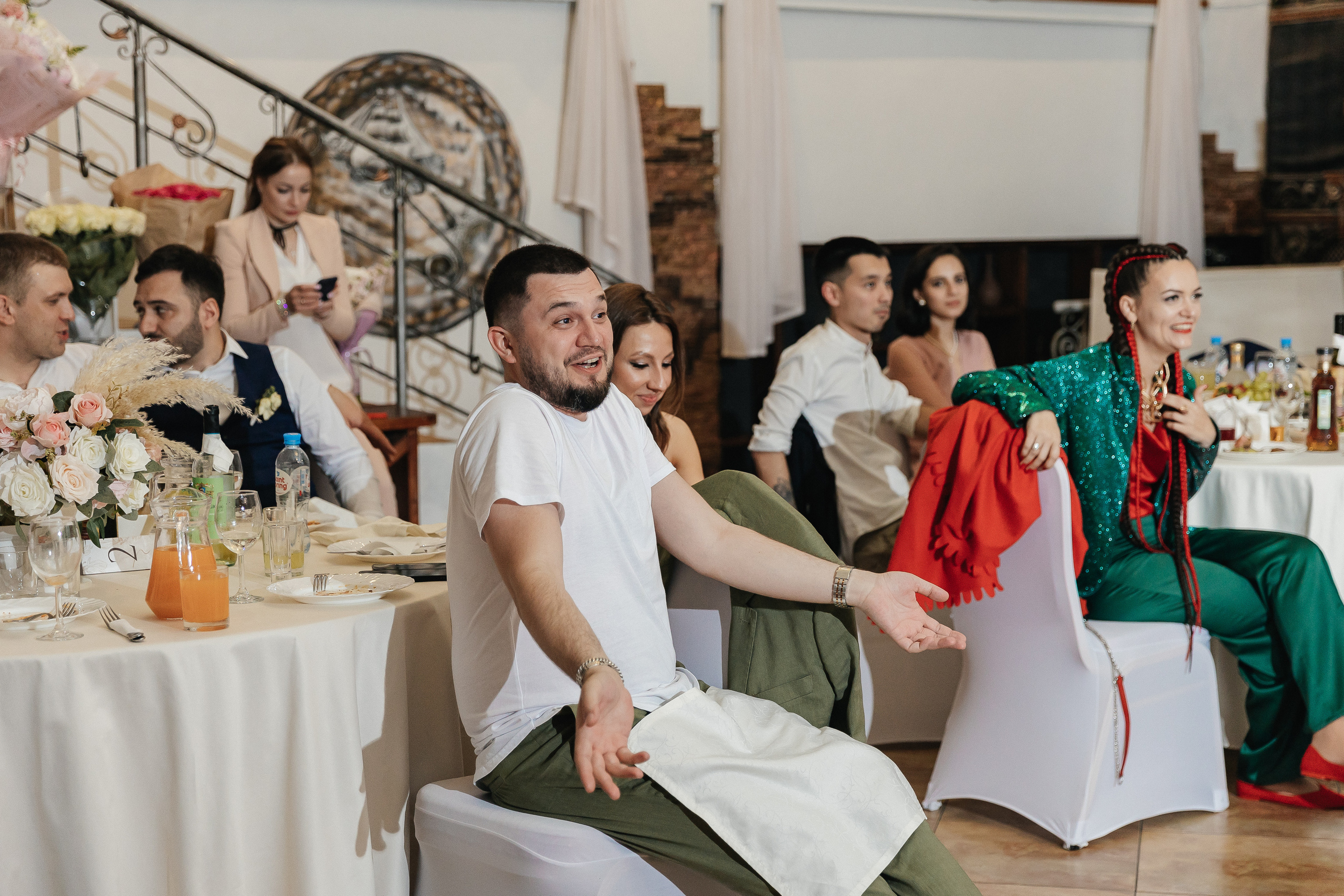 Свадебный банкет в загородном клубе Дольче. Фотограф Москва, Балашиха, МО. Свадьбы, репортажи, контент, портреты