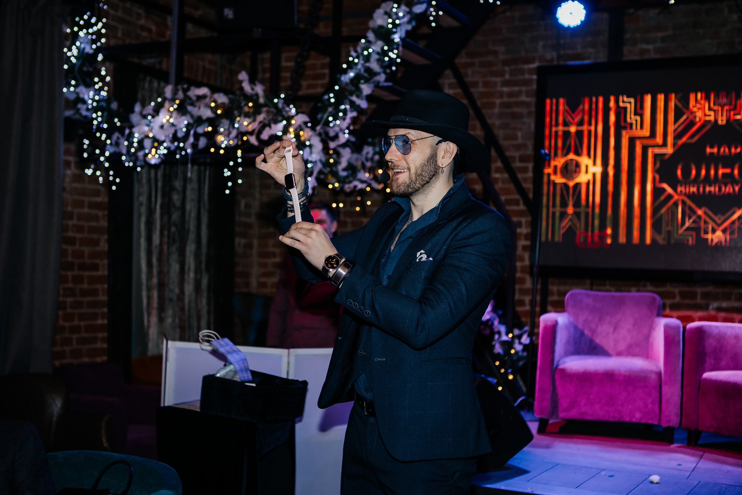 Юбилей Олеси 35 лет в стиле Гэтсби. Фотограф Москва, Балашиха, МО. Свадьбы, репортажи, контент, портреты