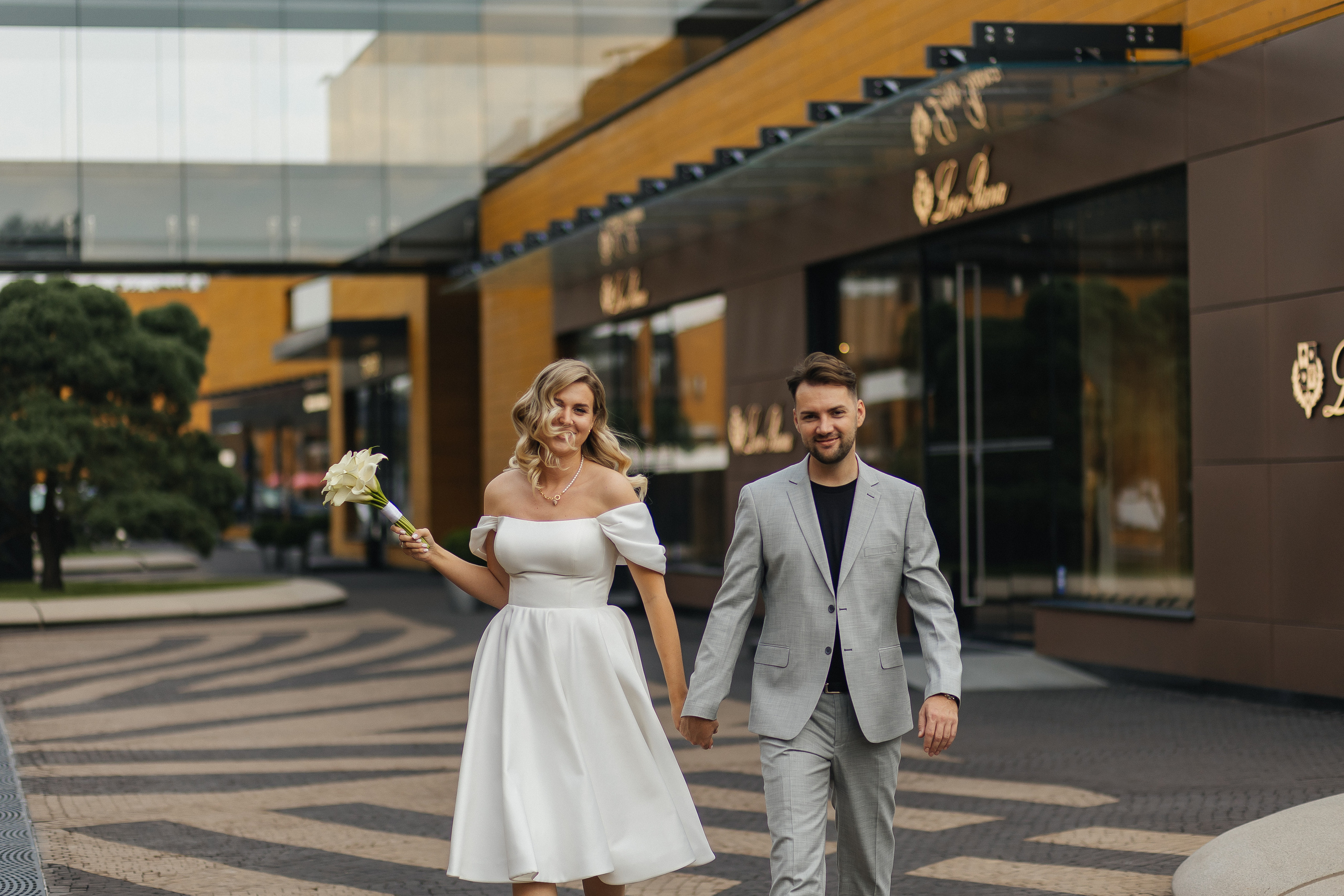 Регистрация и прогулка в Барвихе. Фотограф Москва, Балашиха, МО. Свадьбы, репортажи, контент, портреты