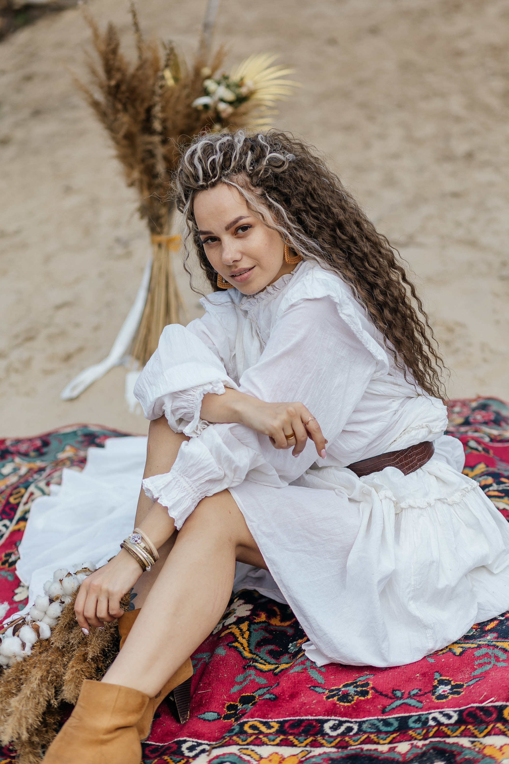 27 лет Любы на природе в стиле бохо. Фотограф Москва, Балашиха, МО. Свадьбы, репортажи, контент, портреты