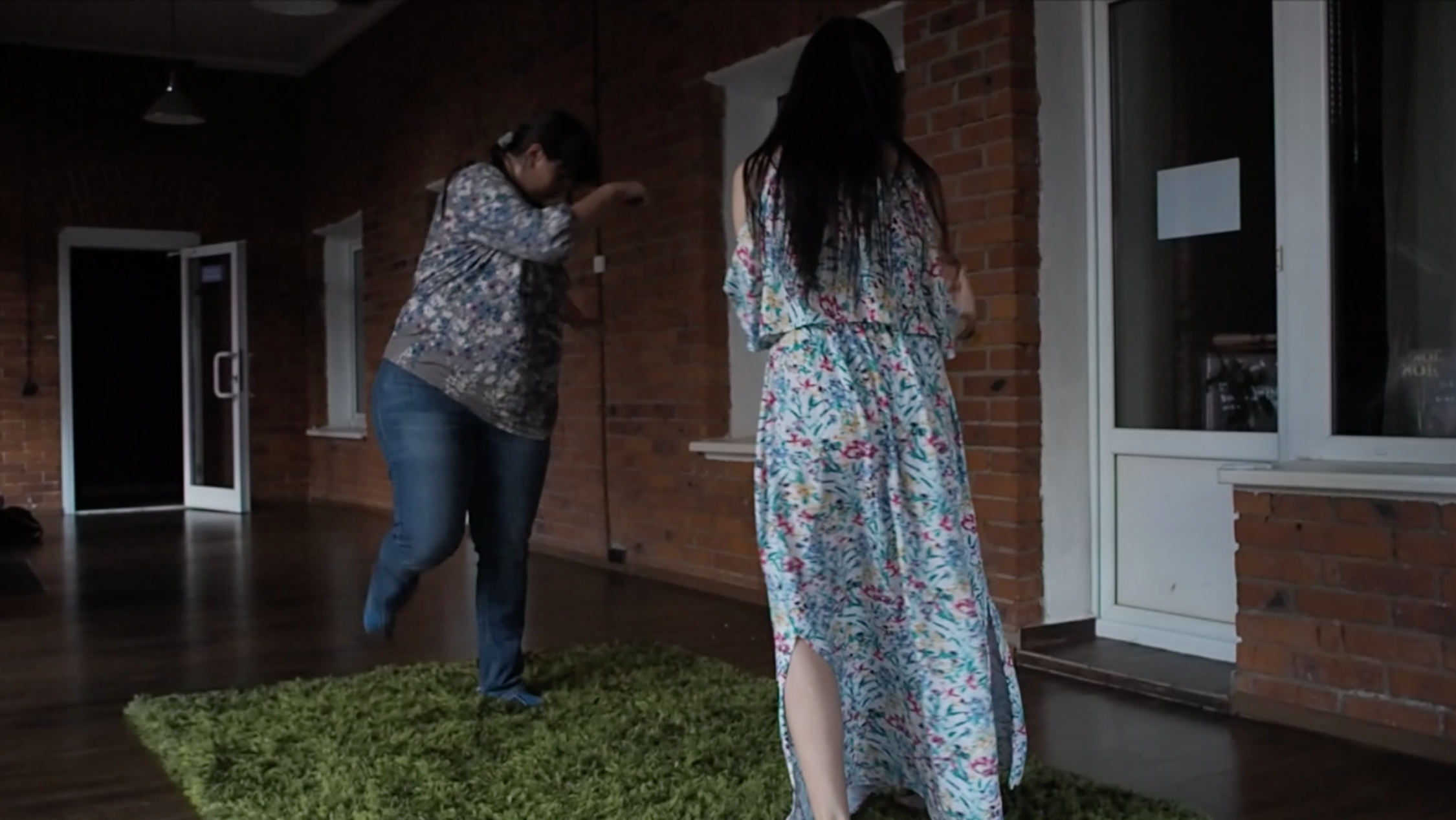 Screenshot from video documentation of different femininity practices teachers and coaches shared with me.