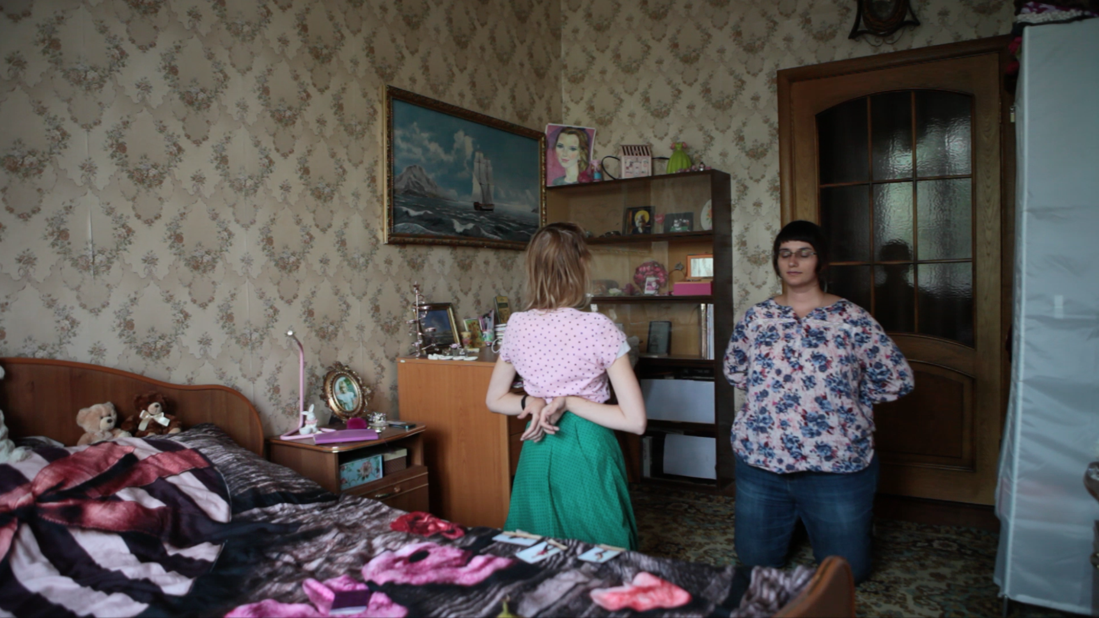 Screenshot from video documentation of different femininity practices teachers and coaches shared with me.