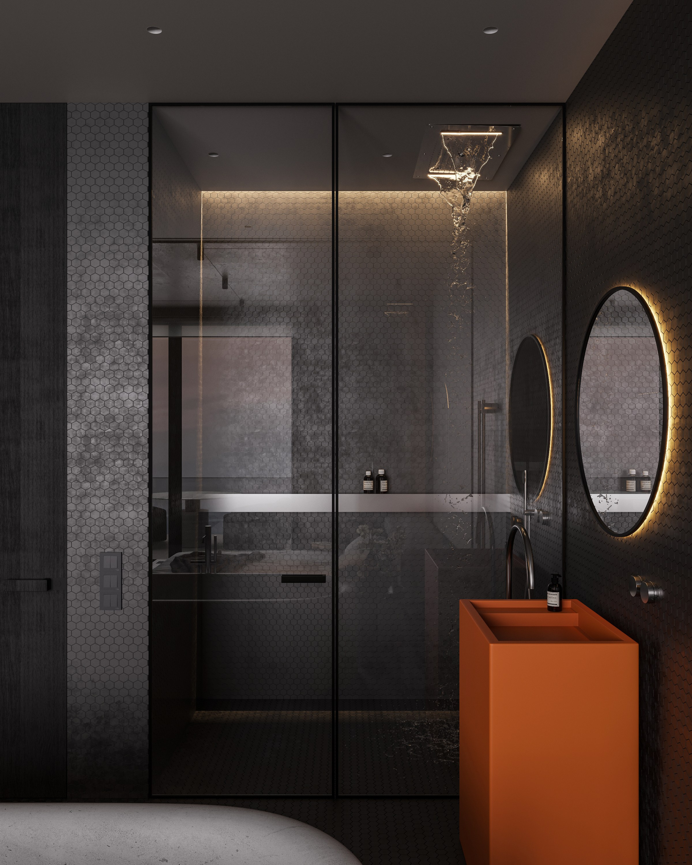 MK | Master bedroom. 3D визуализация интерьеров — Ирина