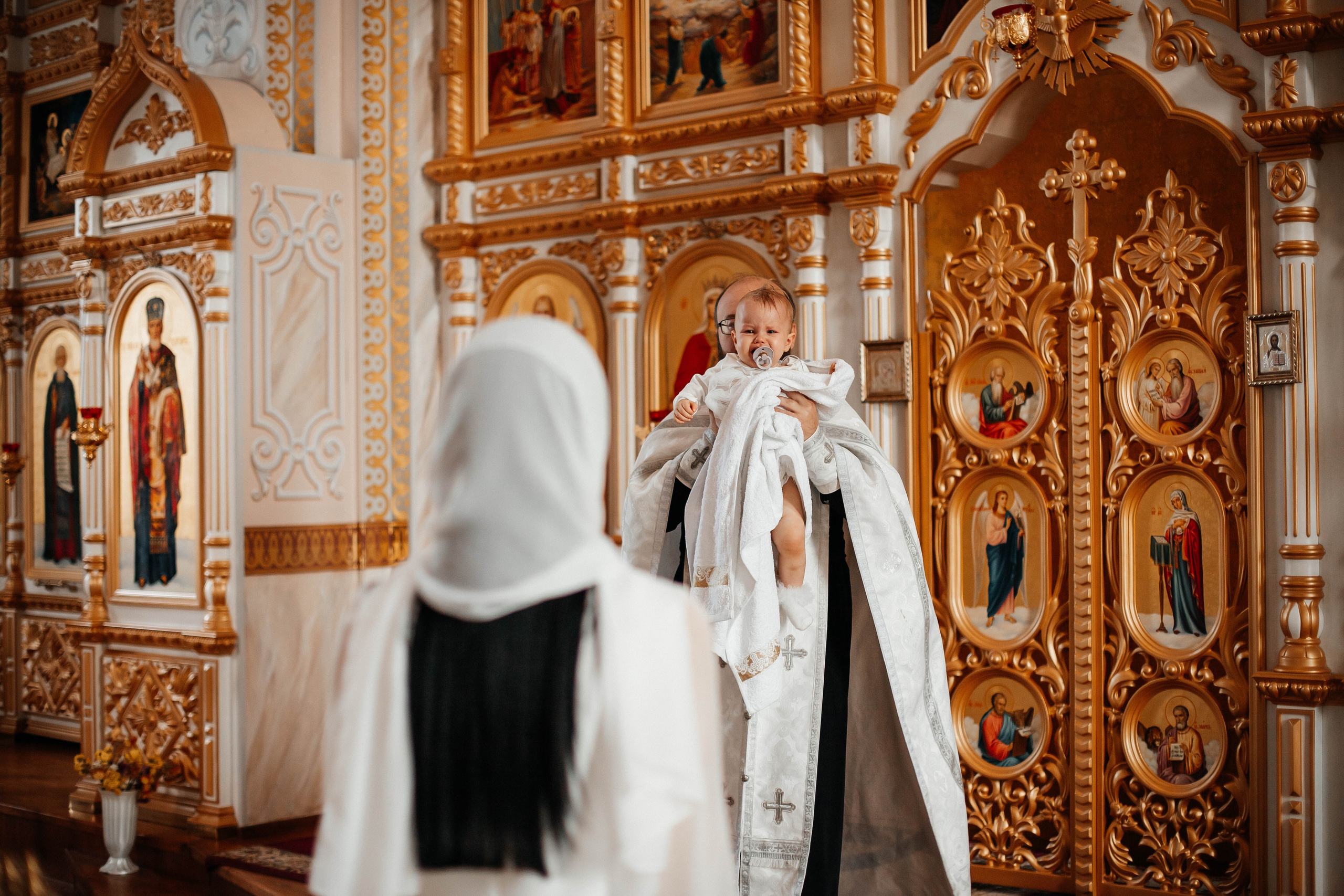 Крещение Каролины. Фотограф Сальск Катерина