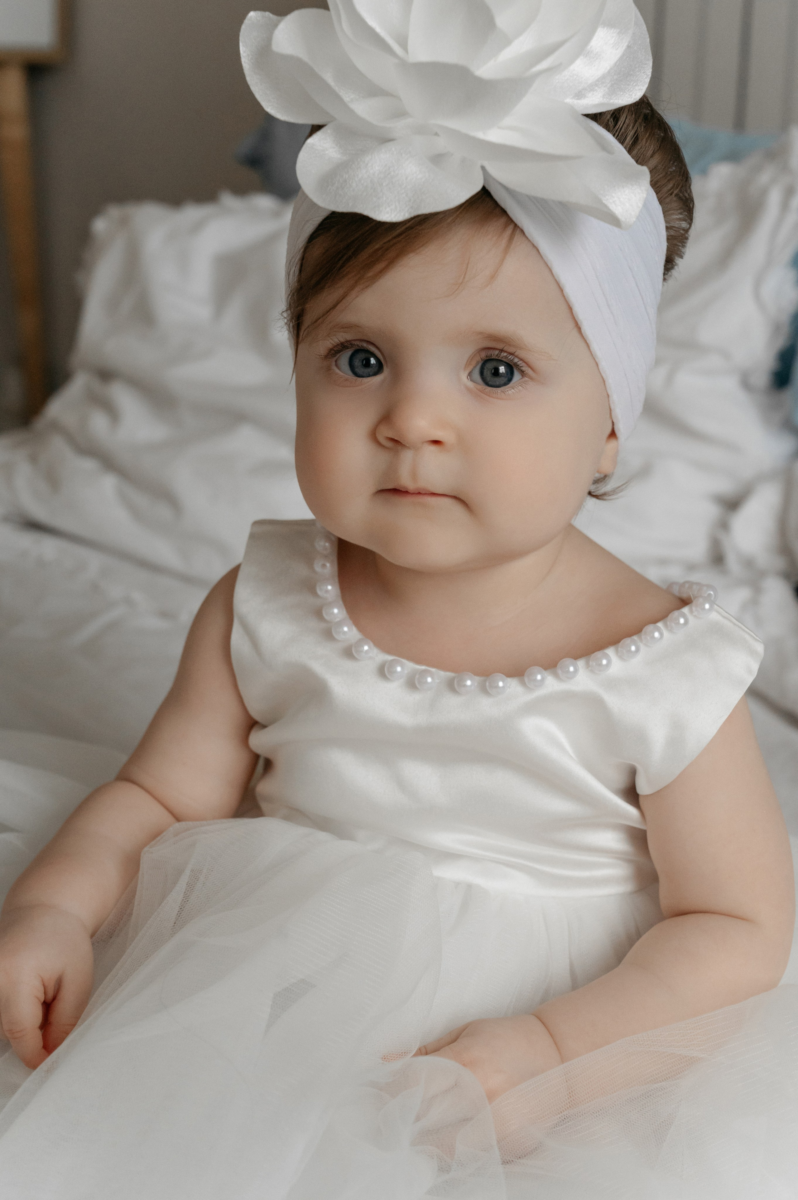 Годовасие малышки Киры в студии. Свадебный фотограф Мария Строгонова