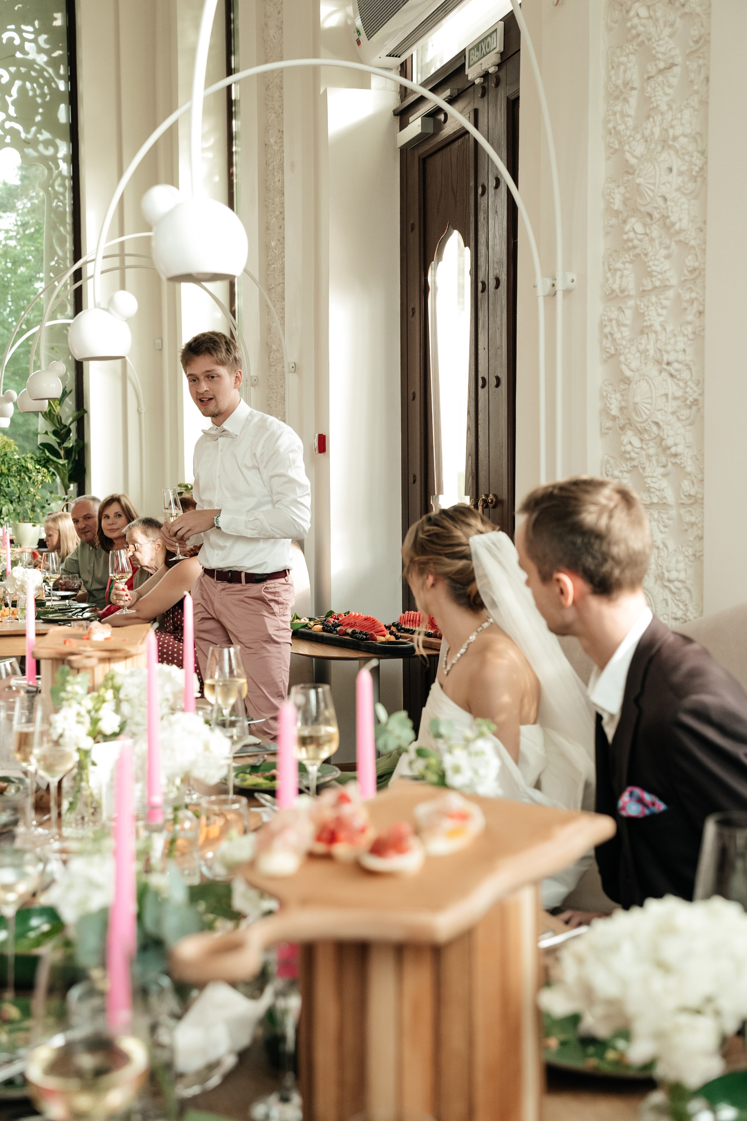 Ресторан Домик в саду, ВДНХ. Свадебный фотограф Москва Александра Аверкова