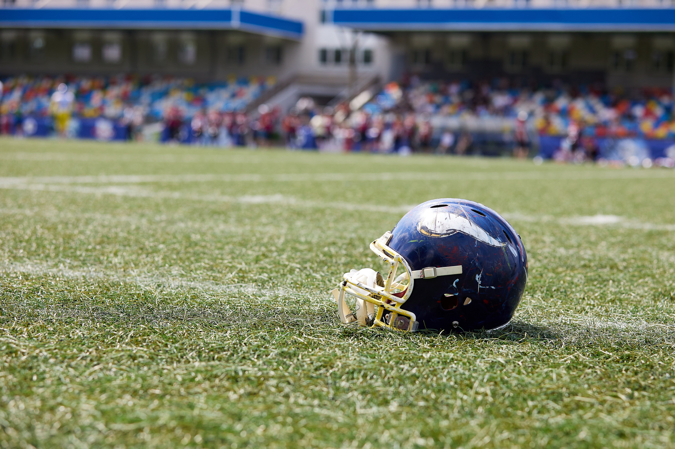 Американский футбол. Матч Чемпионата России — Апачи-Викинги. Светлана Родионова — фотограф спортивный и не только