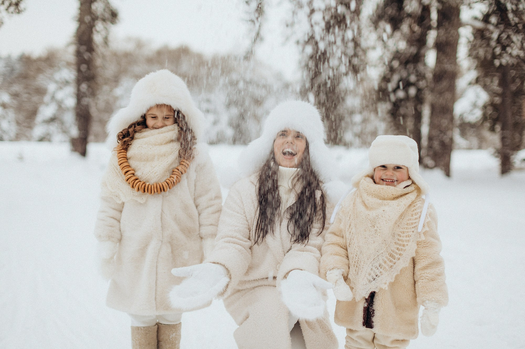 Зимние забавы. Семейный фотограф новорождённых в Серпухове Юлия Новикова +79637785957