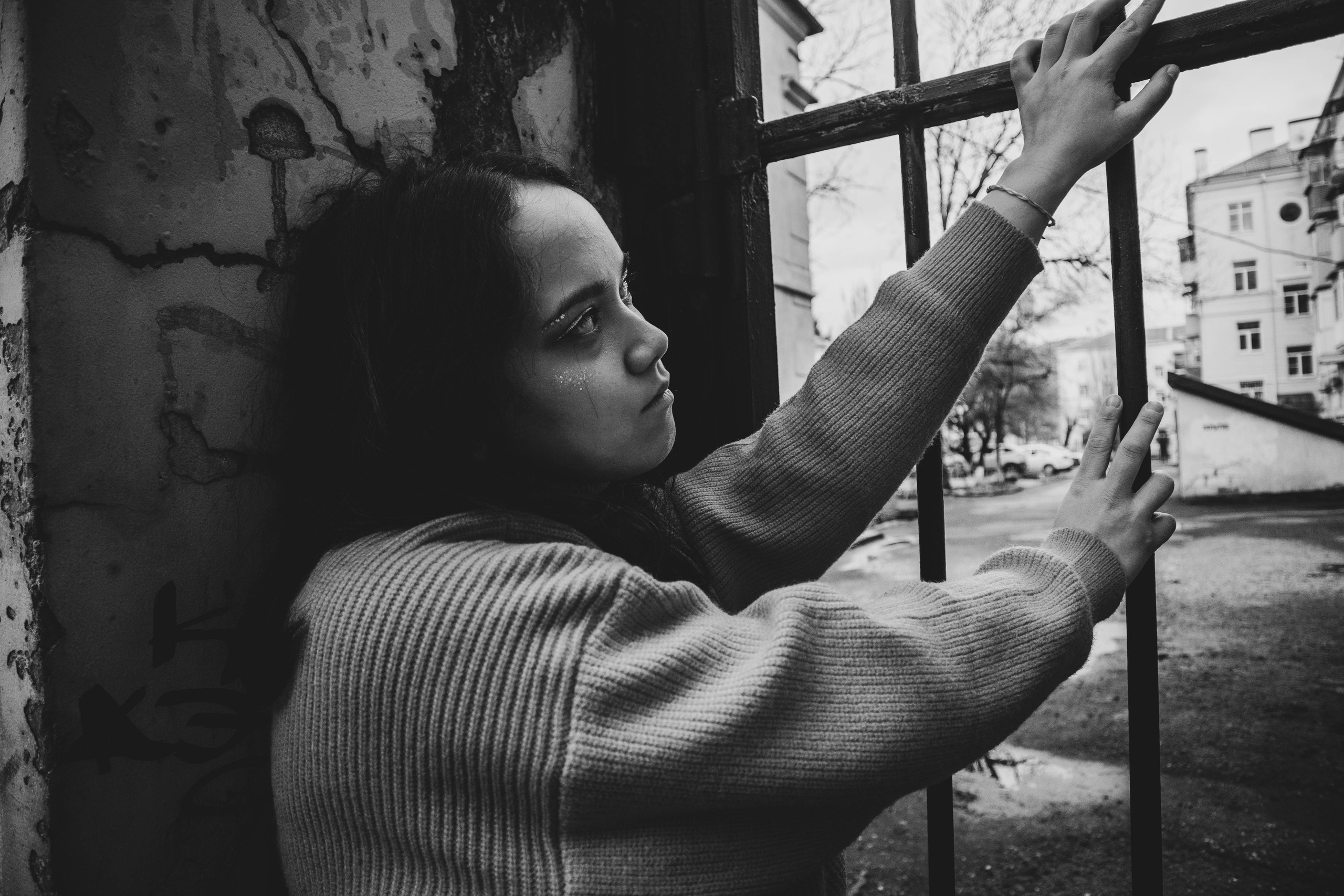 «Городская грация: осенний вальс». Уличный фотограф Города N