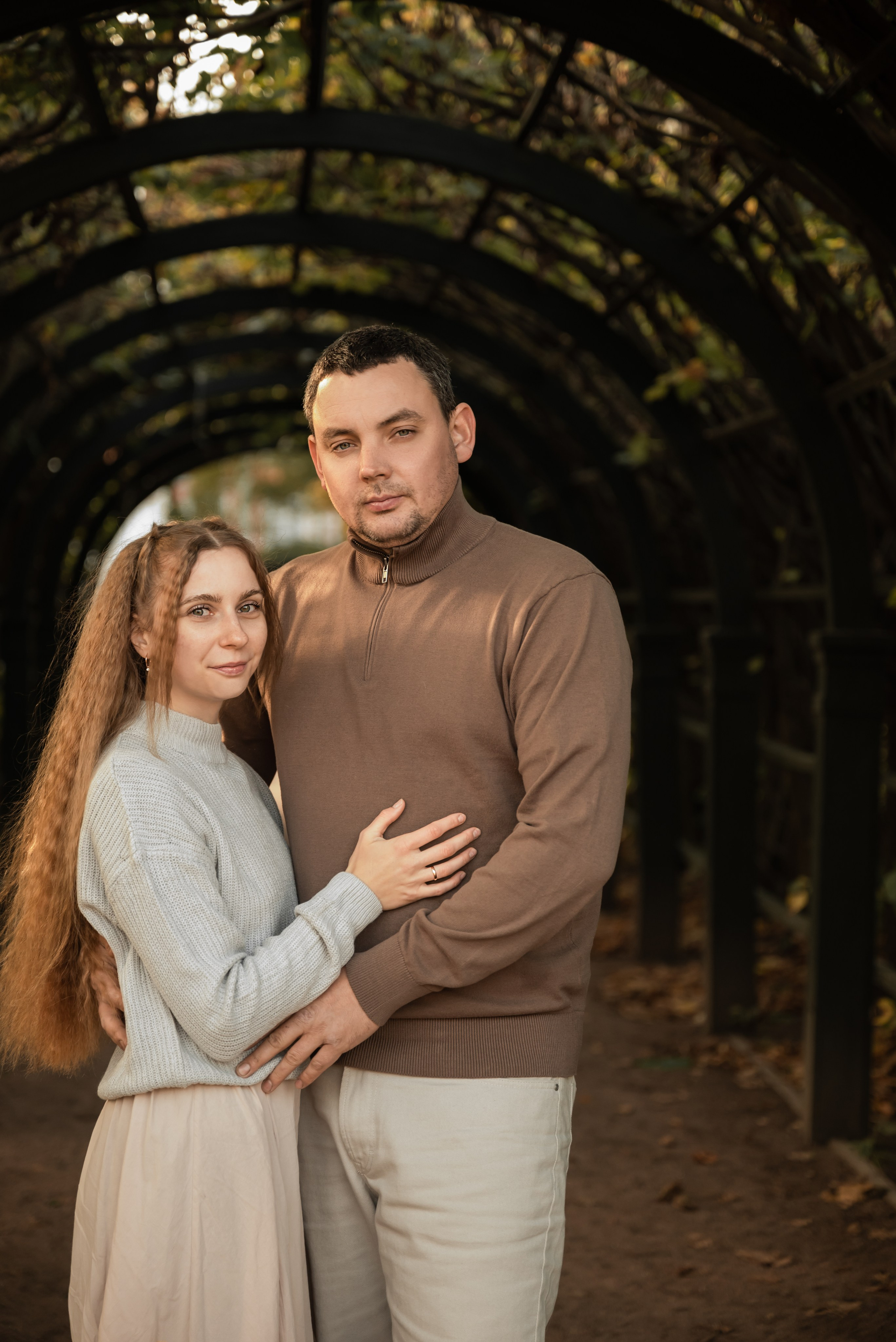 Осенняя Love story в Кусково. Фотограф Ксения Огородова портфолио