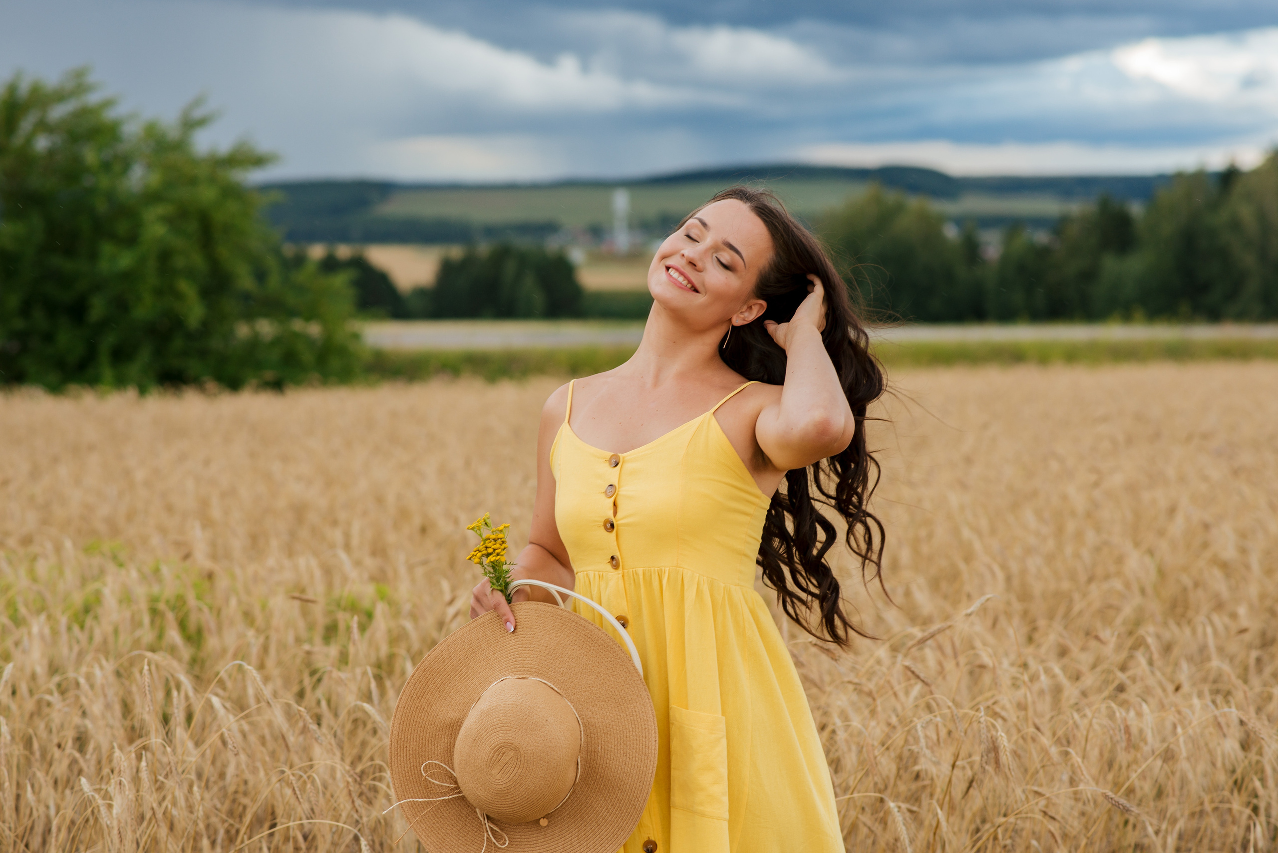 В полях. Фотограф Екатерина Шереметова Ижевск Сарапул Воткинск