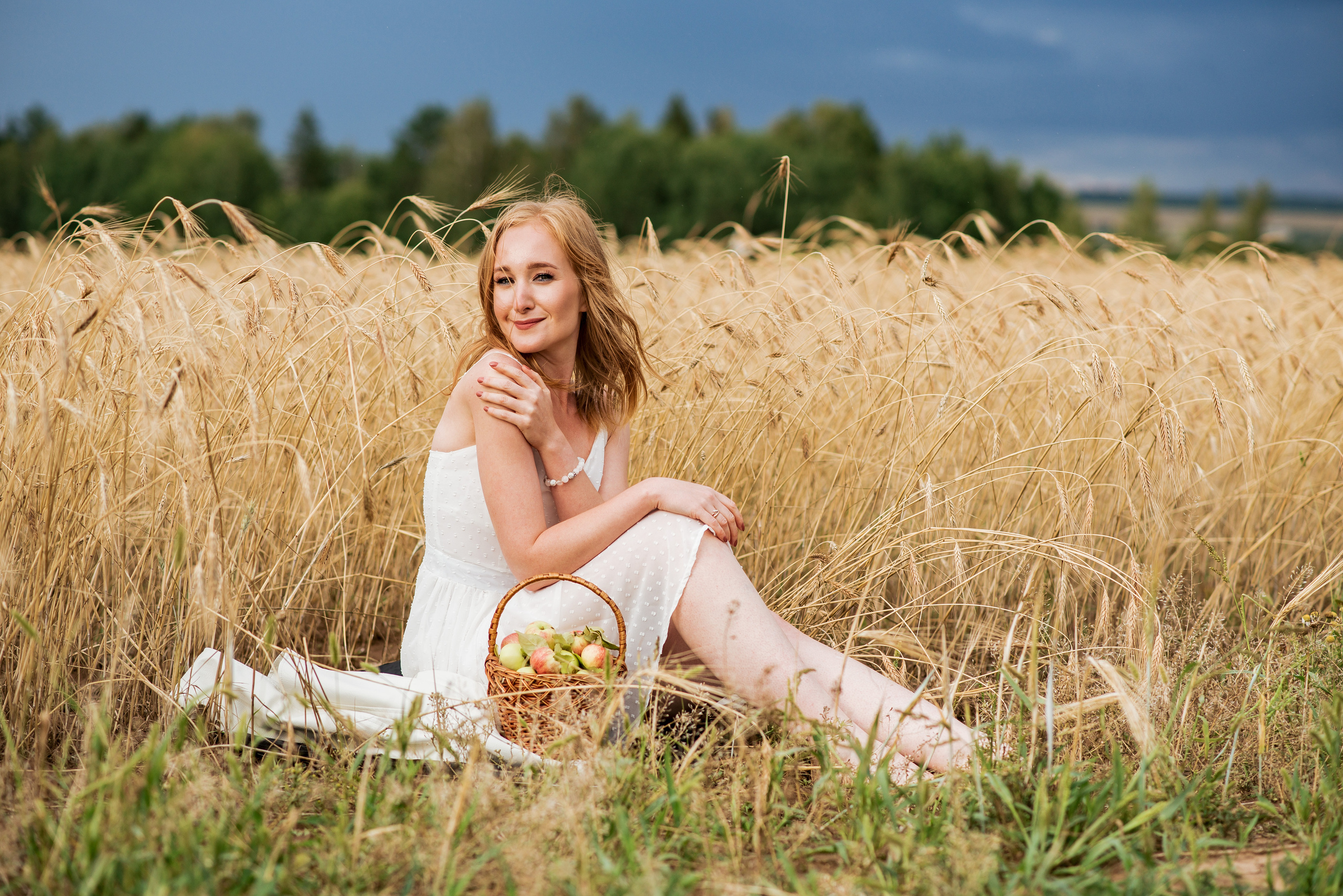 В полях. Фотограф Екатерина Шереметова Ижевск Сарапул Воткинск