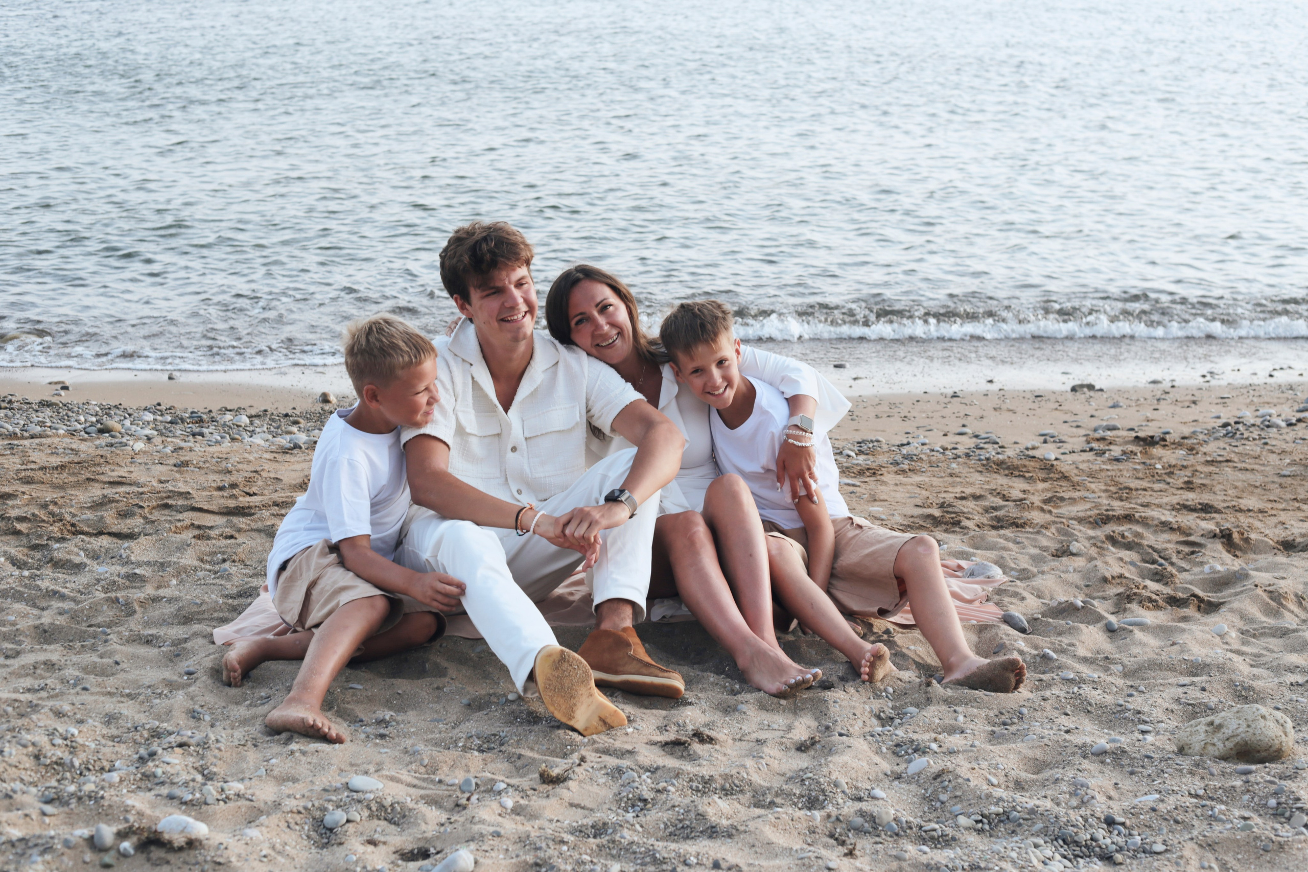 Семейная |Ира и сыновья. Семейный фотограф в Феодосии и по Крыму Брежнева Алла