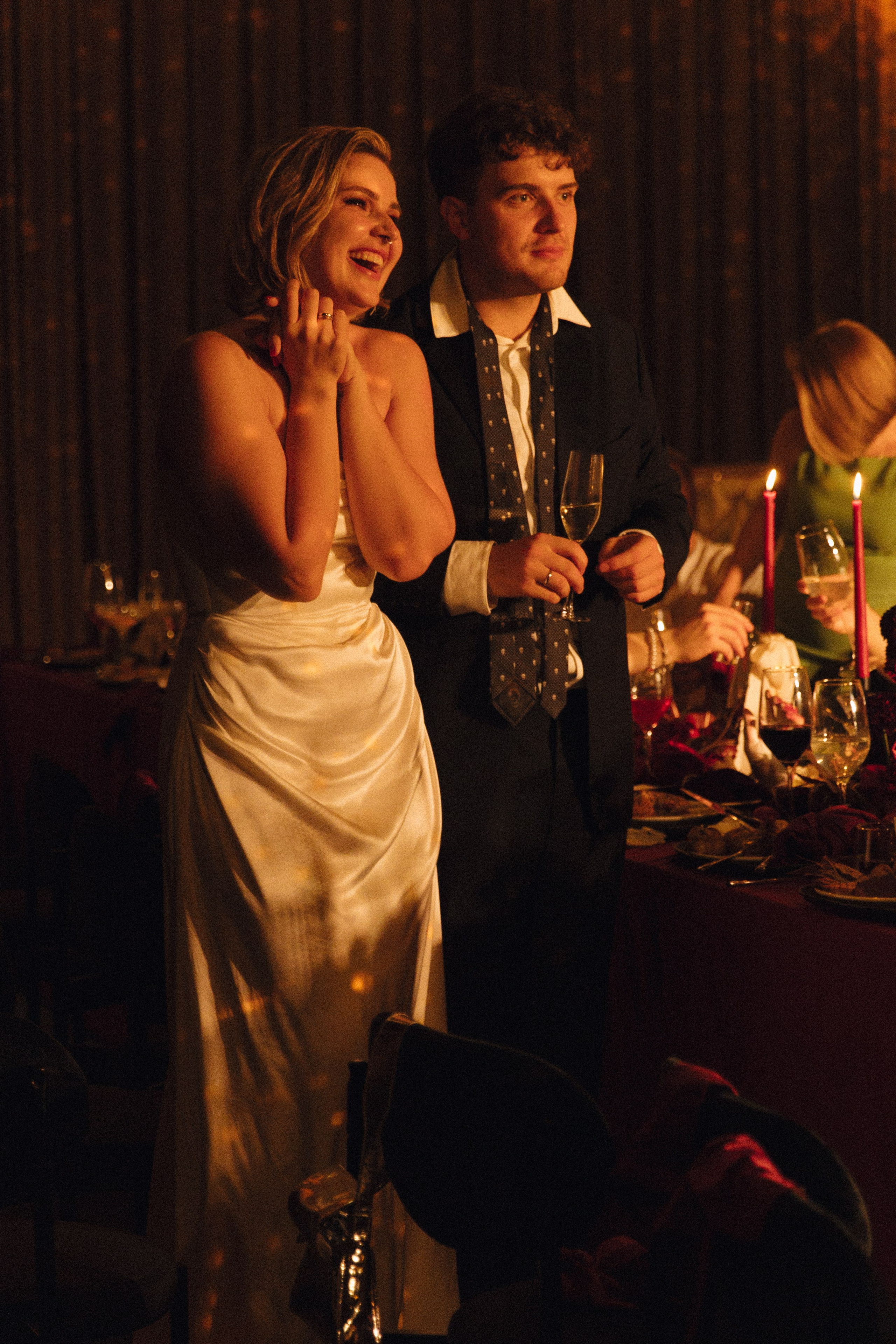 Отчет свадебного ужина для свадебного агентства It's a match. Свадебный фотограф Колесников Антон