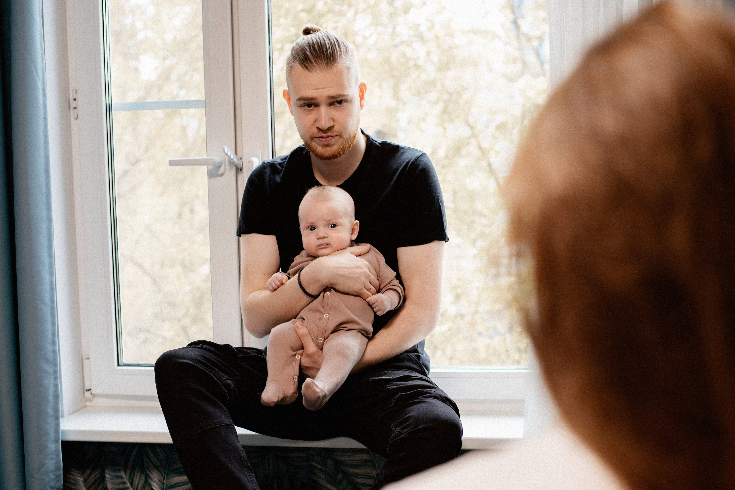 Олег Евгеньевич и его семья. Фотограф Шудра Яна