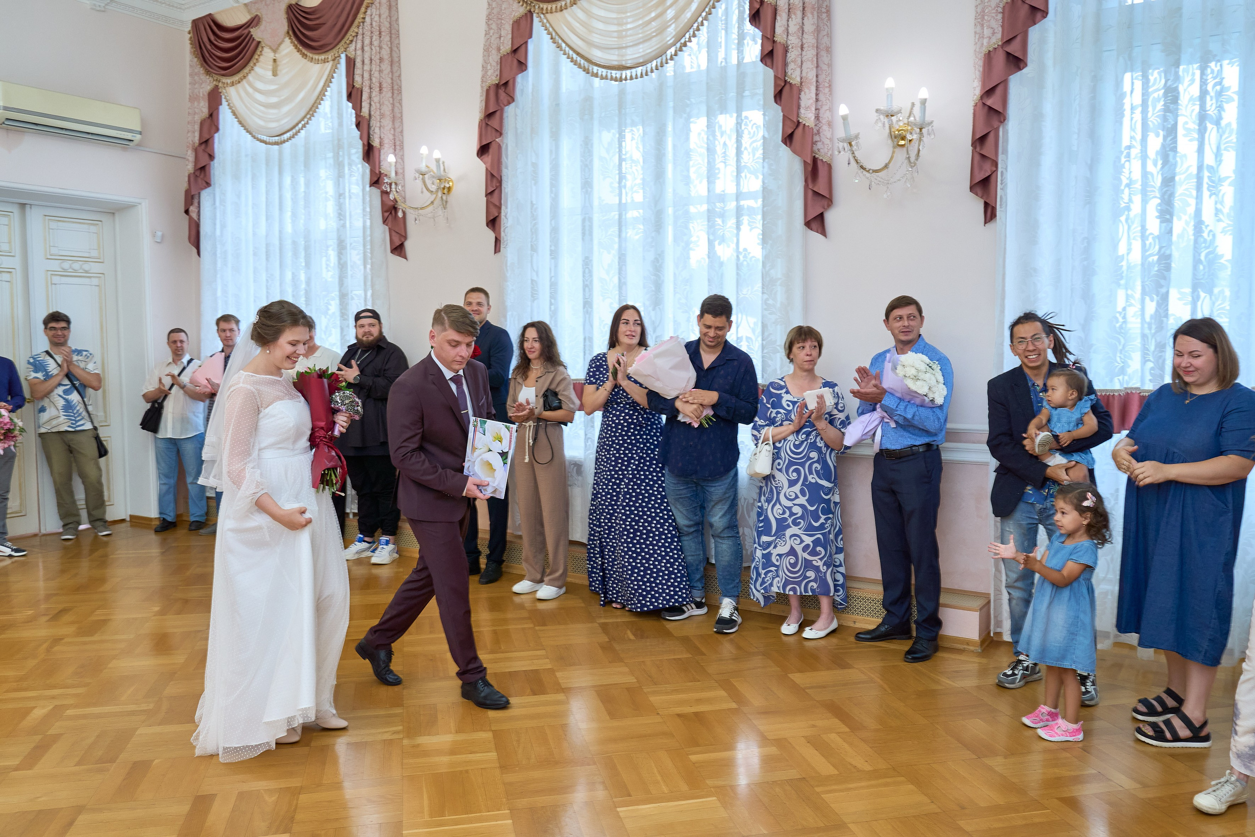 Церемония бракосочетания. Репортажный и портретный фотограф в Томске Ларионов Артём