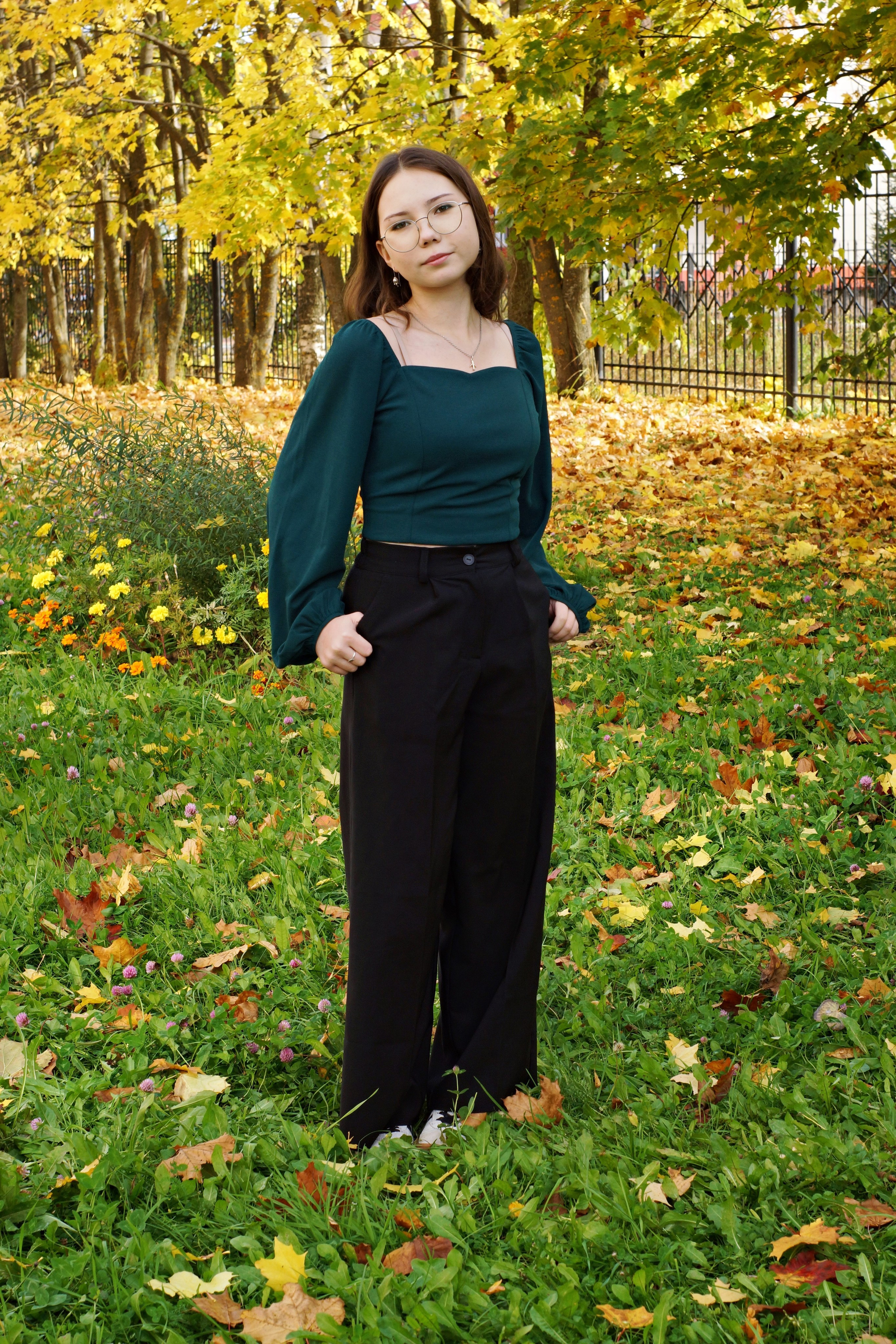 Осенняя фотосессия в школе г. Йошкар-Ола