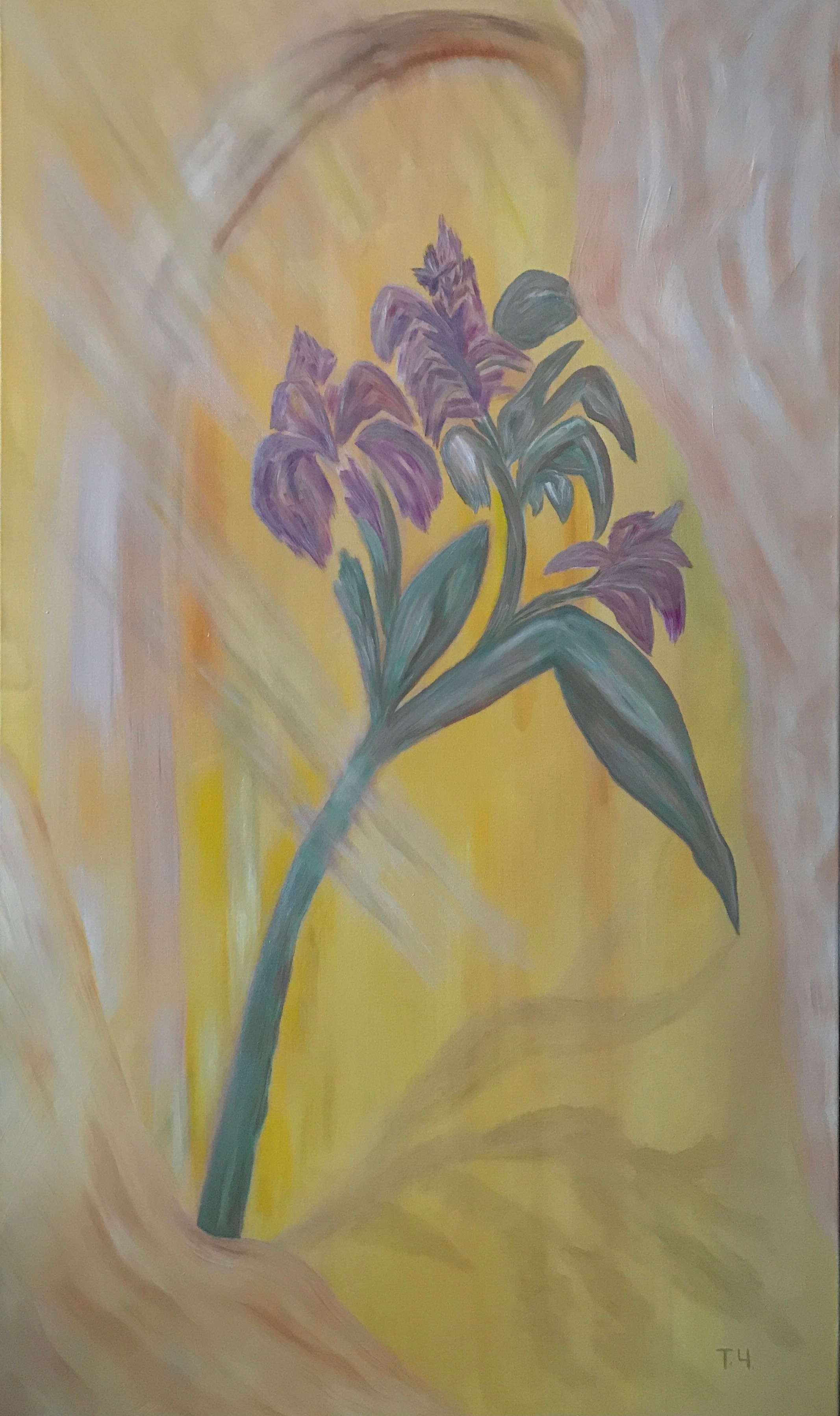 Утро, 120х70 см, холст, масло.