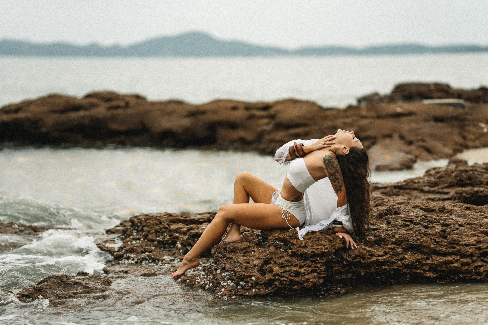 Юля, прогулка по пляжу Паттайи. Фотограф в Мурманске Екатерина Рудак