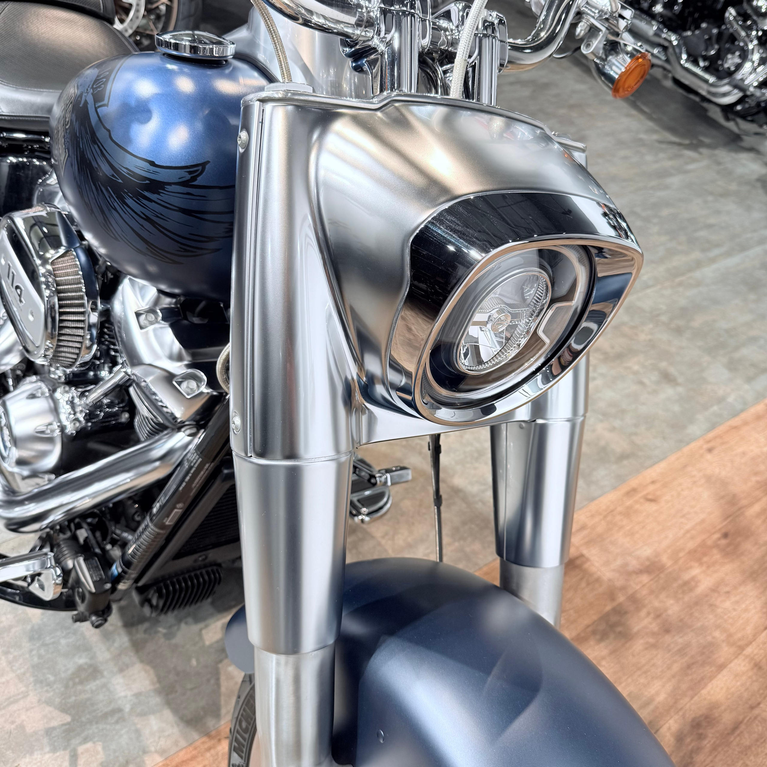 2018 Fat Boy 114 Bluе Dеnim 115 Yеars. Hello Davidson, Москва. Только хорошие мотоциклы…