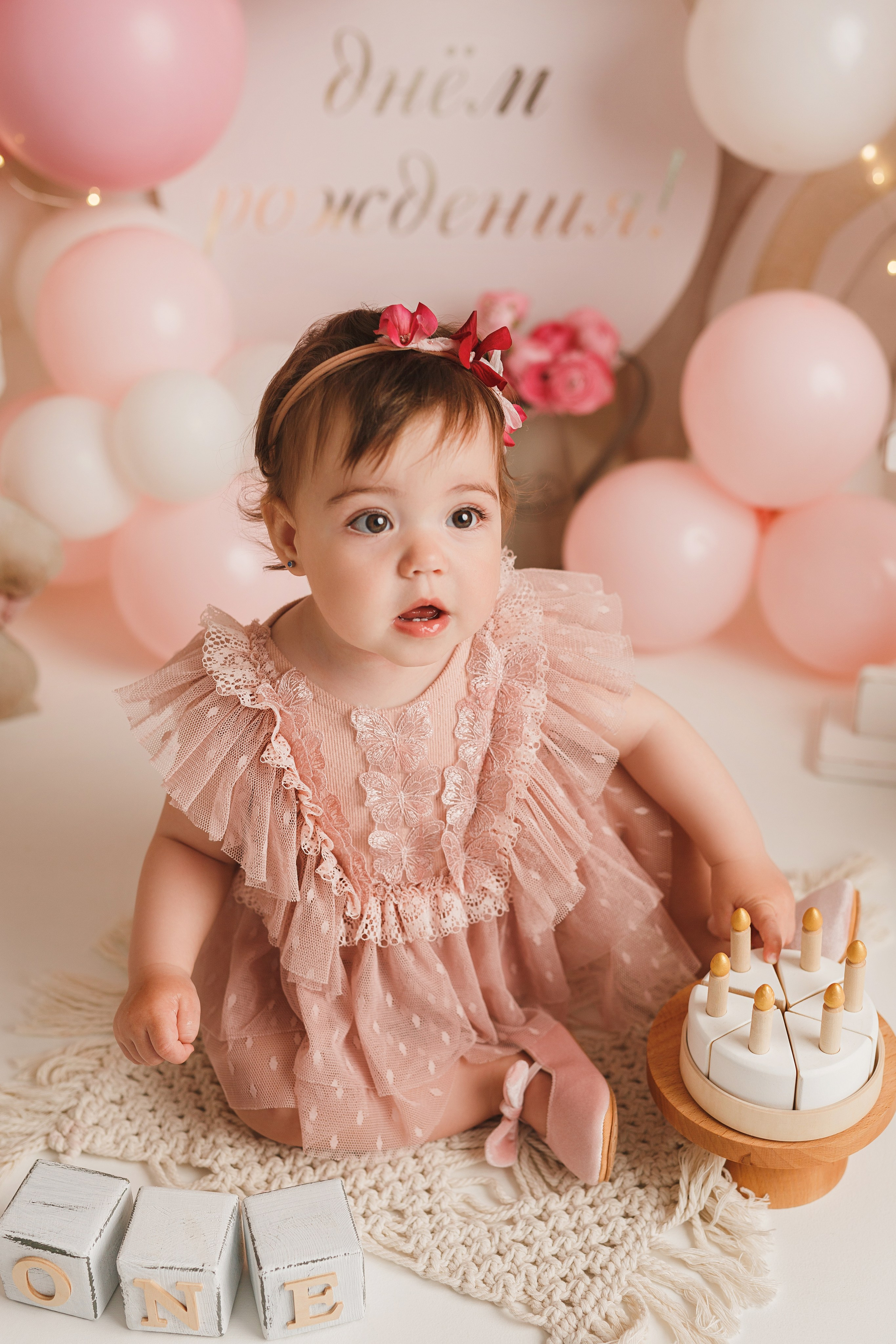 фотосессия первого годика в Краснодаре, детский фотограф 