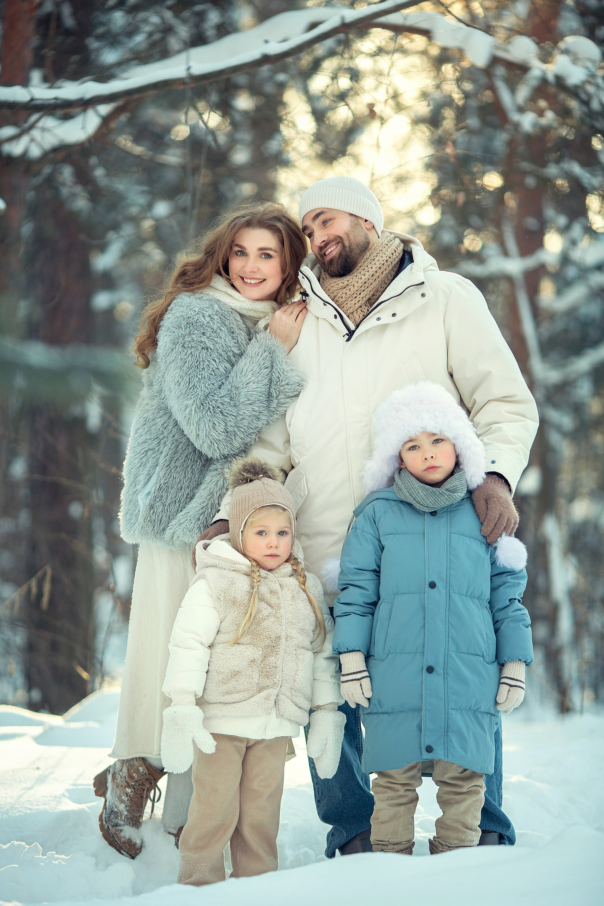 Мороз и солнце — день чудесный!. Семейный фотограф Татьяна Надеждина | Москва, Московская область, Ярославль