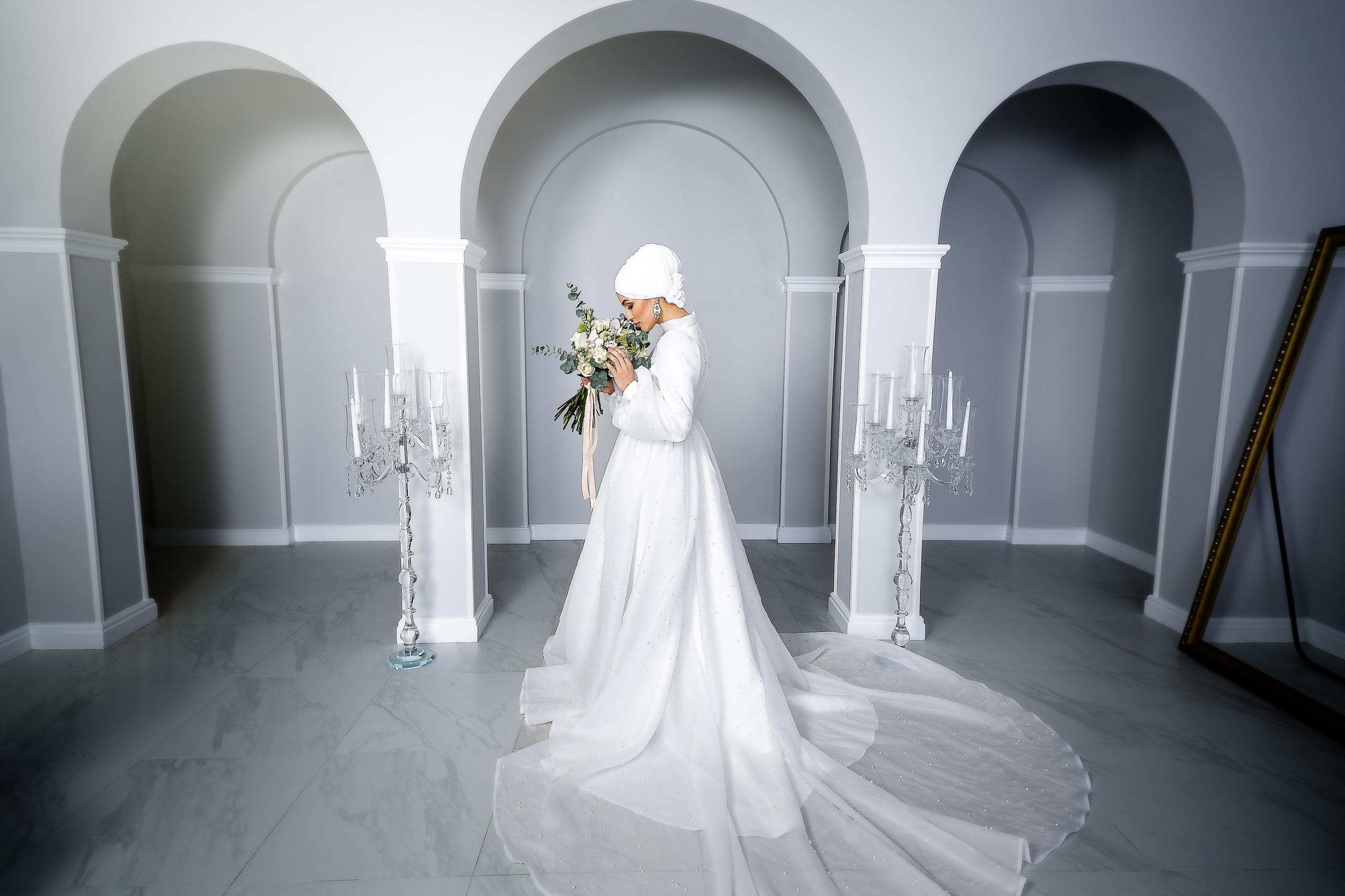 Никах в студии. Фотограф Ильхам Сибгатуллин Казань