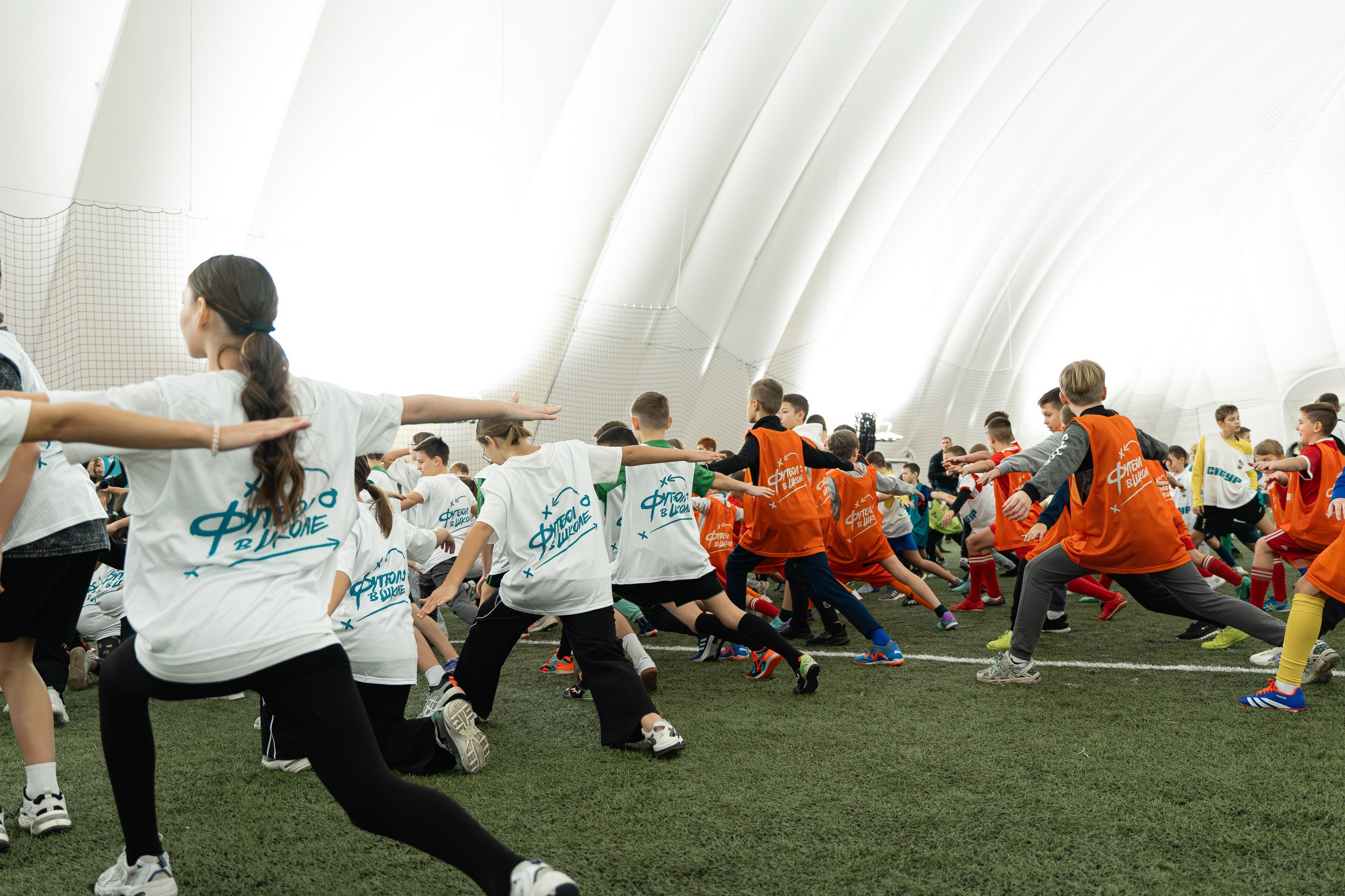 Фестиваль «СИБУР. Урок футбола» в рамках проекта Российского футбольного союза «Футбол в школе». Портретный и репортажный фотограф в Воронеже: Анастасия Пузикова