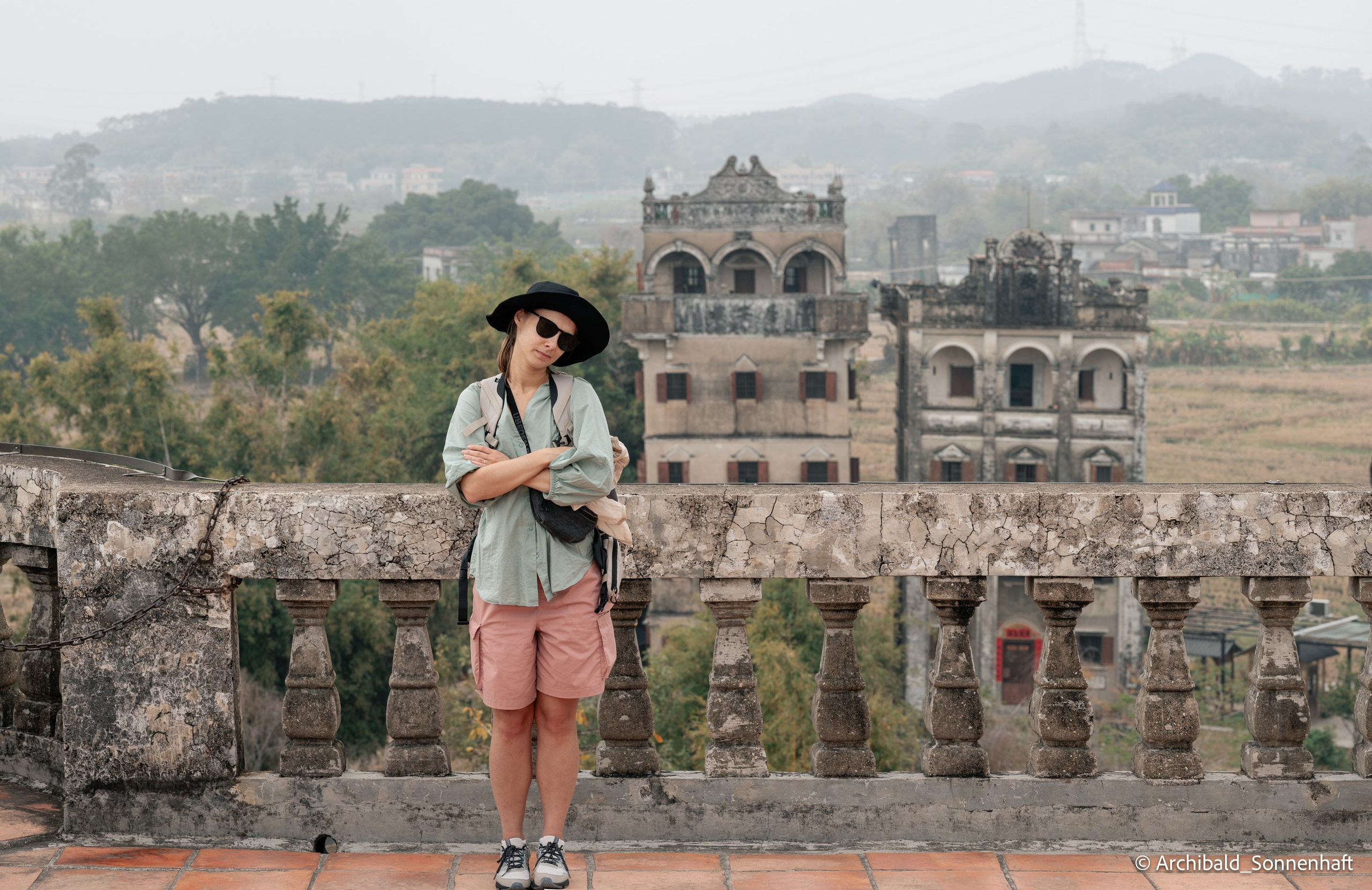 Diaolou in Kaiping. Photographer in Guangzhou, China. Archibald Sonnenhaft