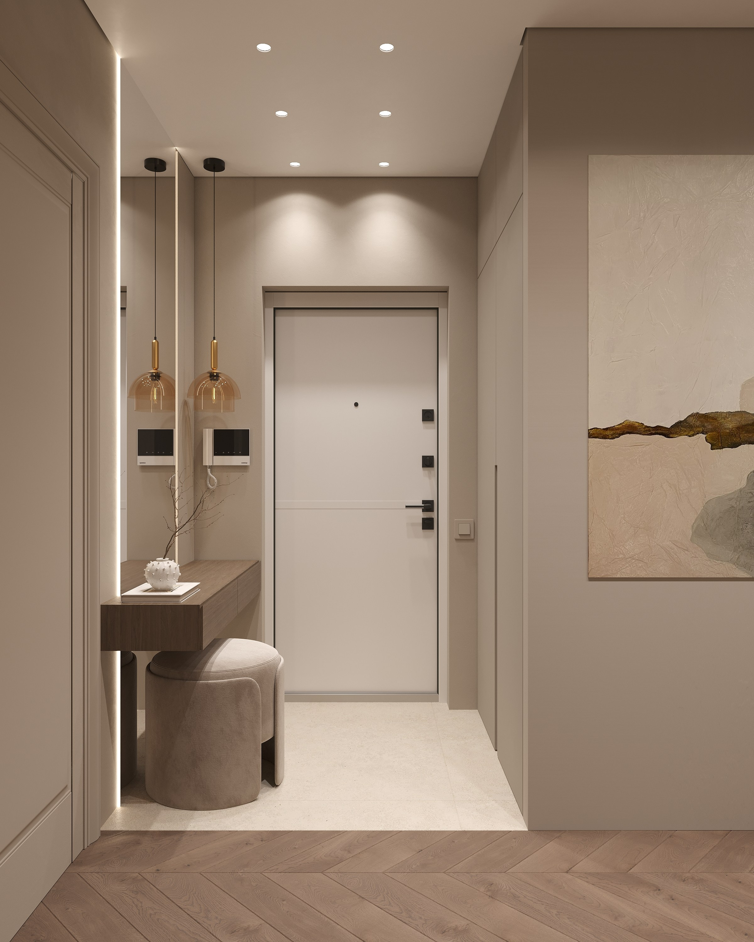 SPB | ID MURINO II 65 м². 3d визуализатор Анастасия Науменко