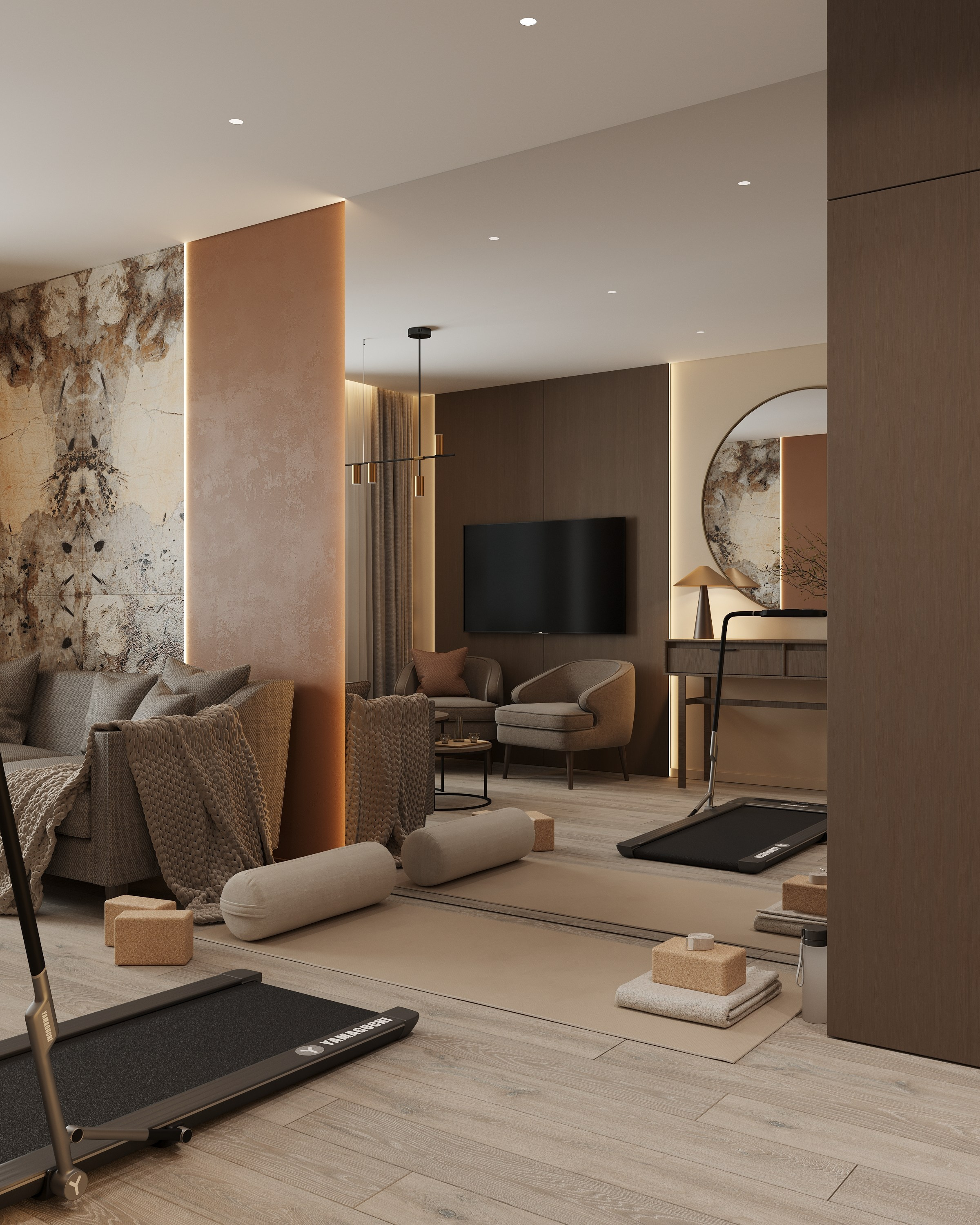 SPB | OFFICE WELL 59 м². 3d визуализатор Анастасия Науменко