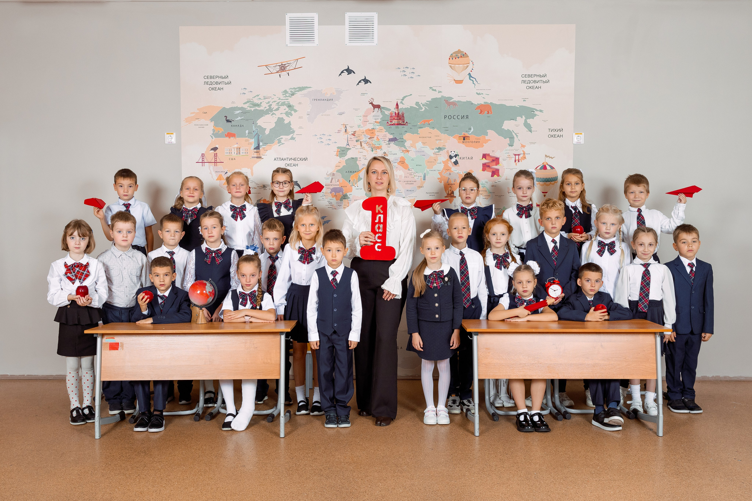 ПЕРВЫЙ РАЗ В 1-Й КЛАСС. Школьный фотограф Наталья Егорова