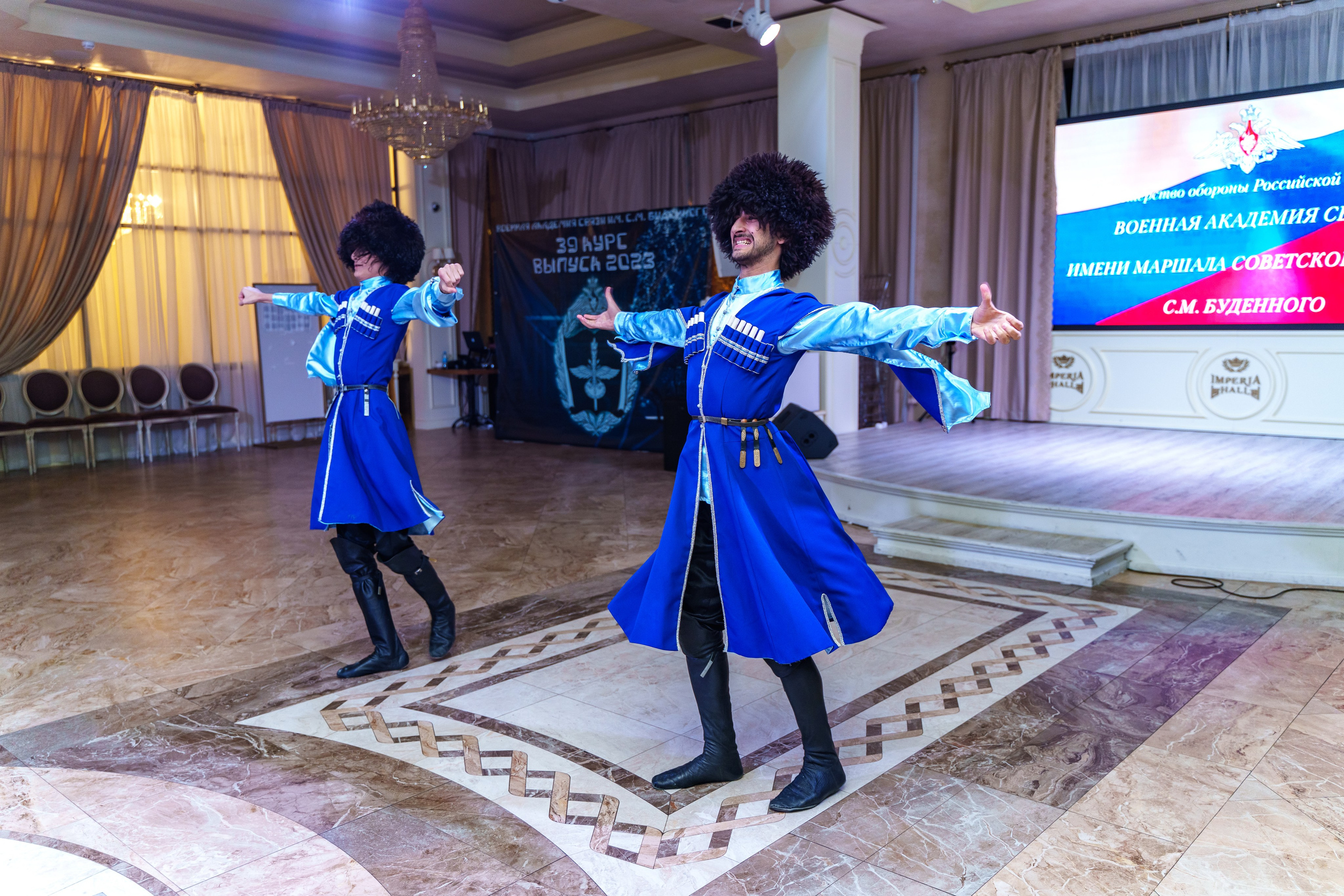 Фотосъемка выпуска военной академии и вручение дипломов