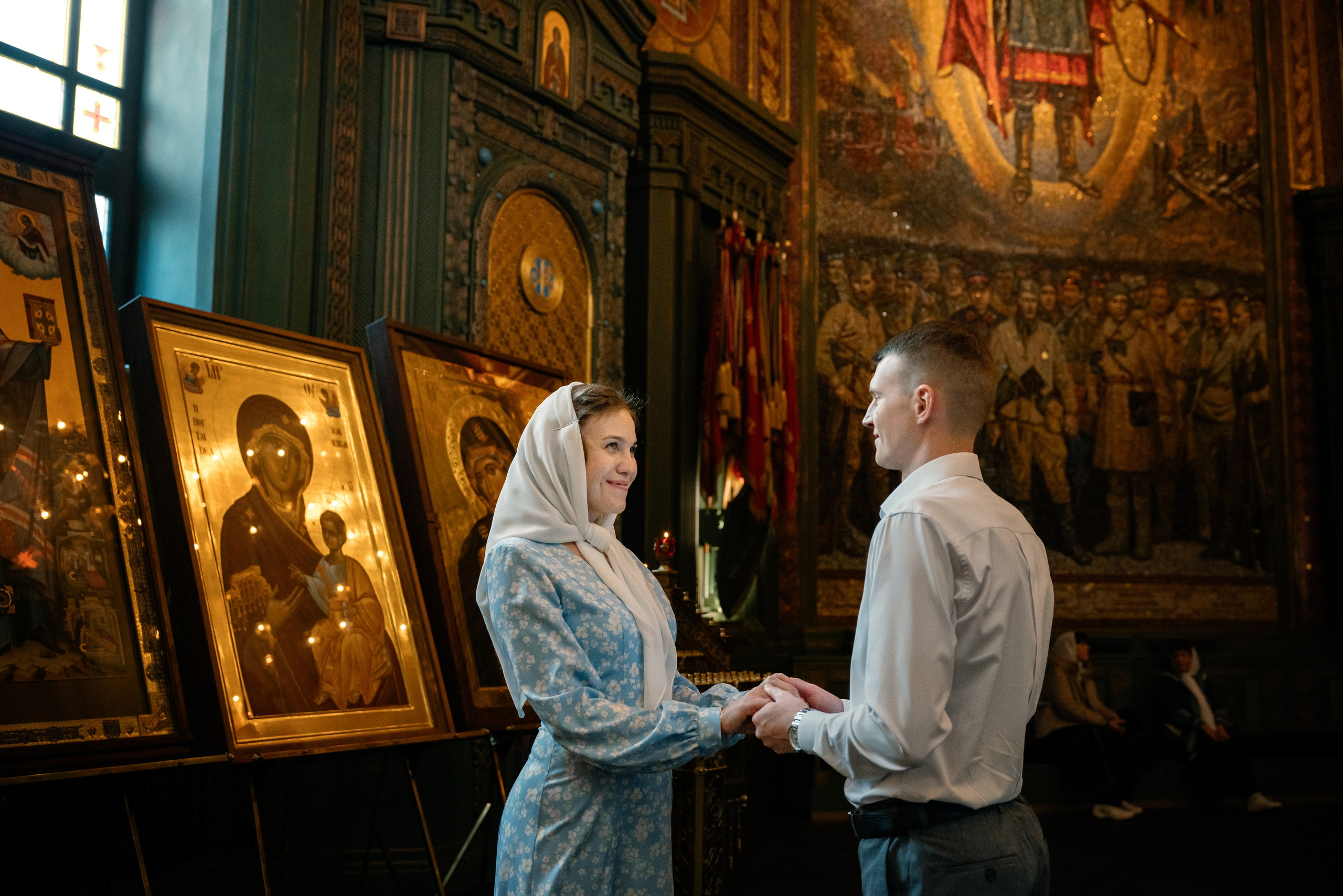 Венчание Анны и Вадима. Семейный фотограф Одинцово Москва Наталия Черенкова
