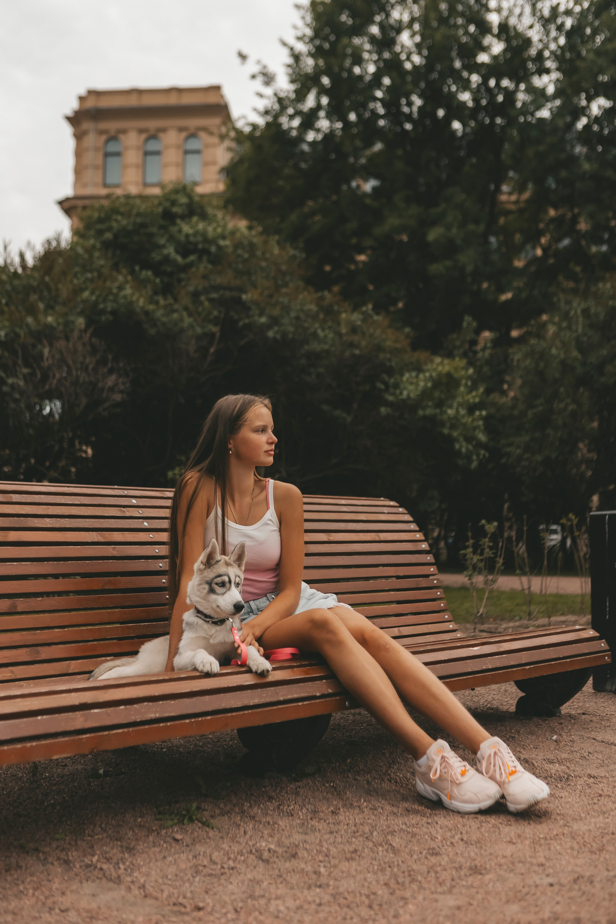 Милана и Белка. Фотограф-анималист в Санкт-Петербурге Алина Яхонт