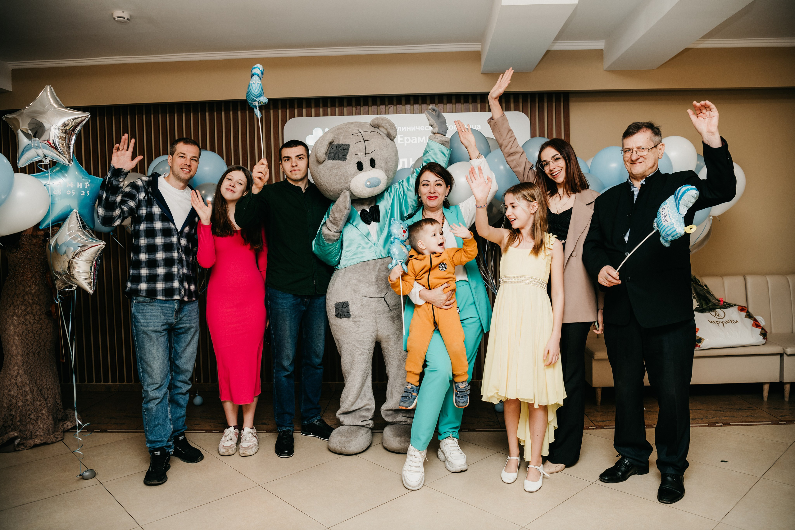 Выписка Амира. ГКБ Ерамишанцева. Фотограф на выписку из роддома в Москве и МО