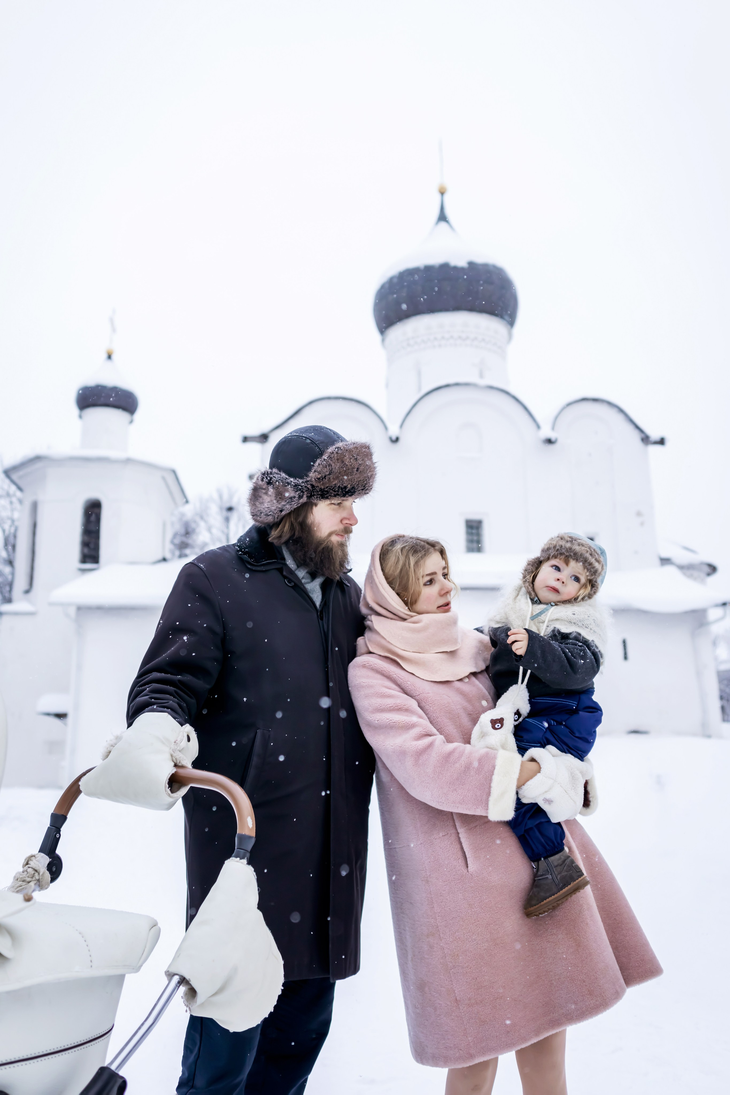 Семейная. Фотограф на крещении и венчании Елена Плинер, Псков и Псковская область