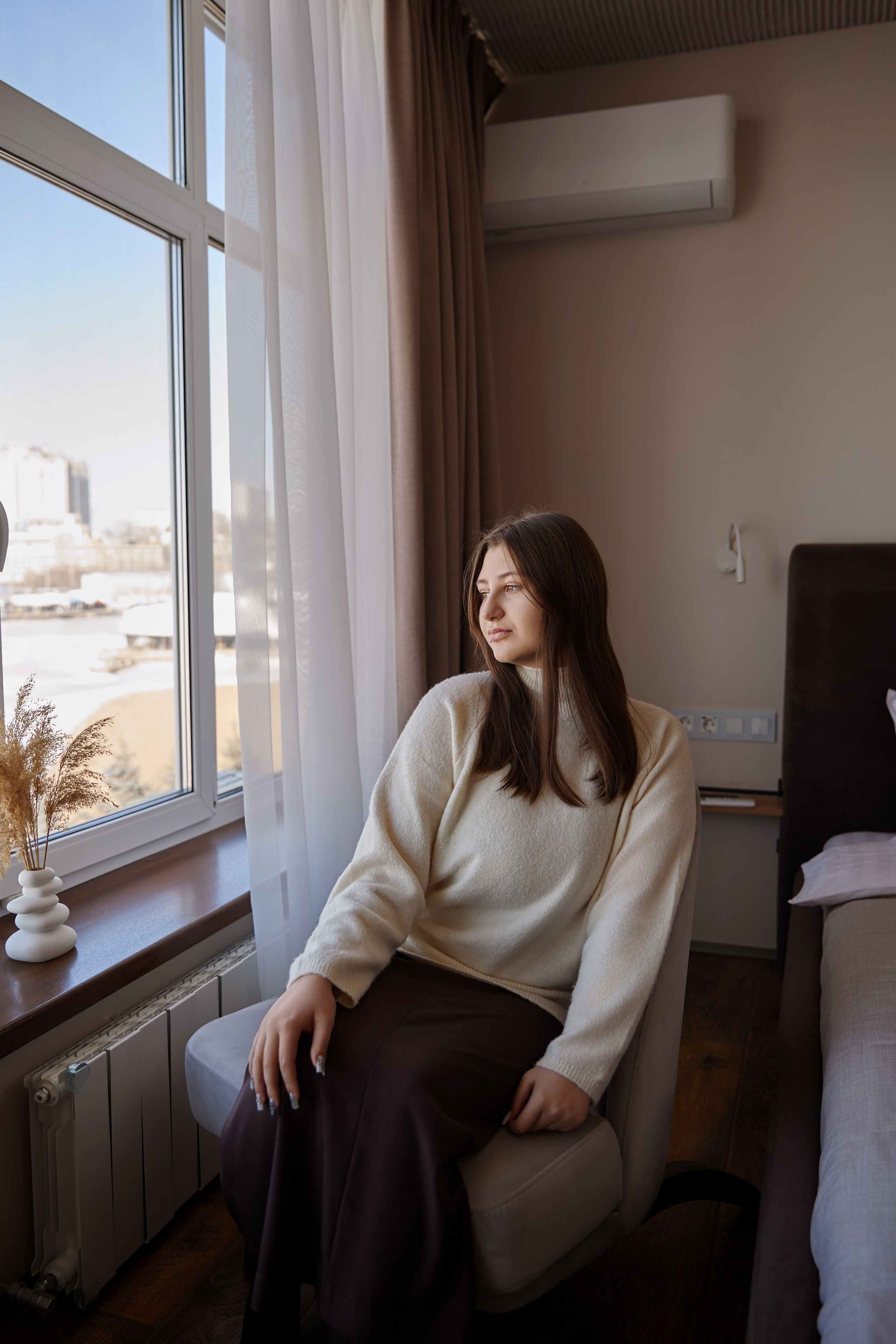 Лера с дочей. Фотограф женского портрета, беременности и материнства Харькова Елена