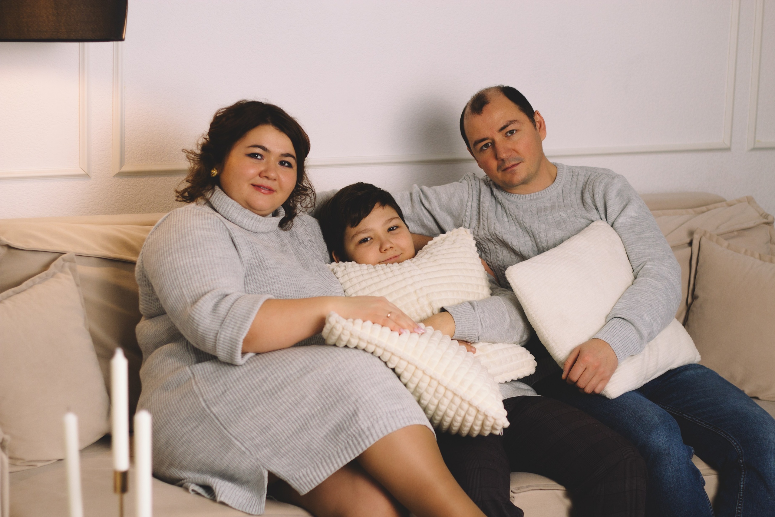 Алла, Евгений и Рома. Фотограф Вологда Кристина Малухина