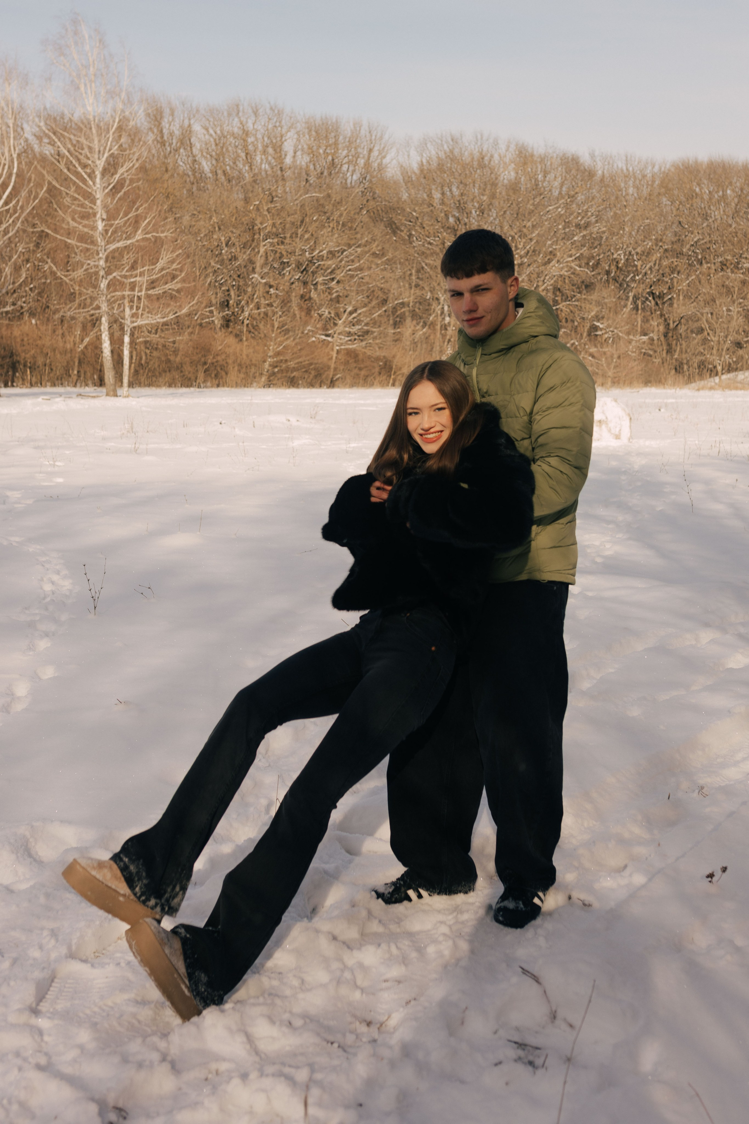 Даня и Варя зимняя история. Фотограф в Ставрополе Svetlana Matveeva