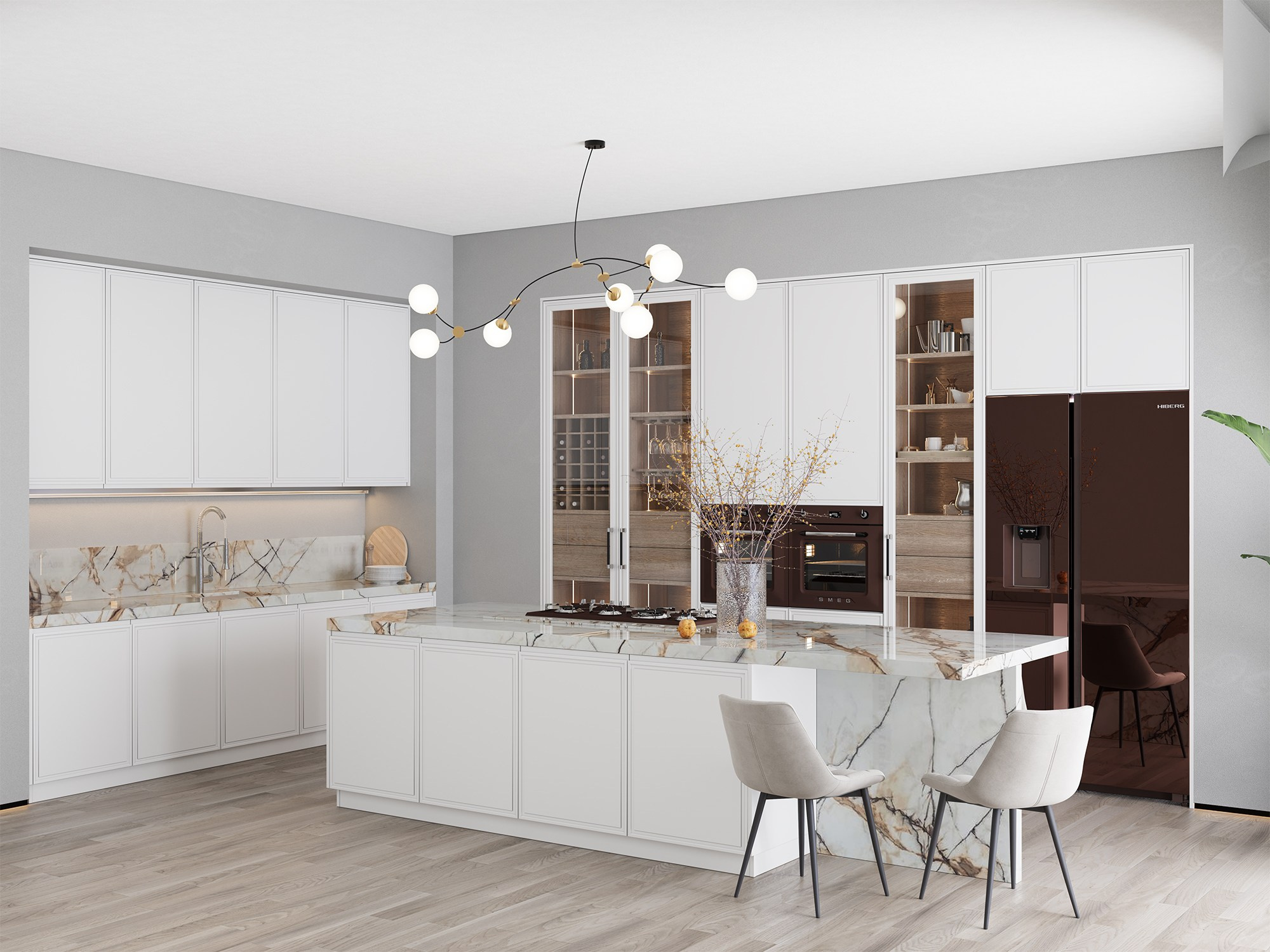 Визуализация кухни. Главная