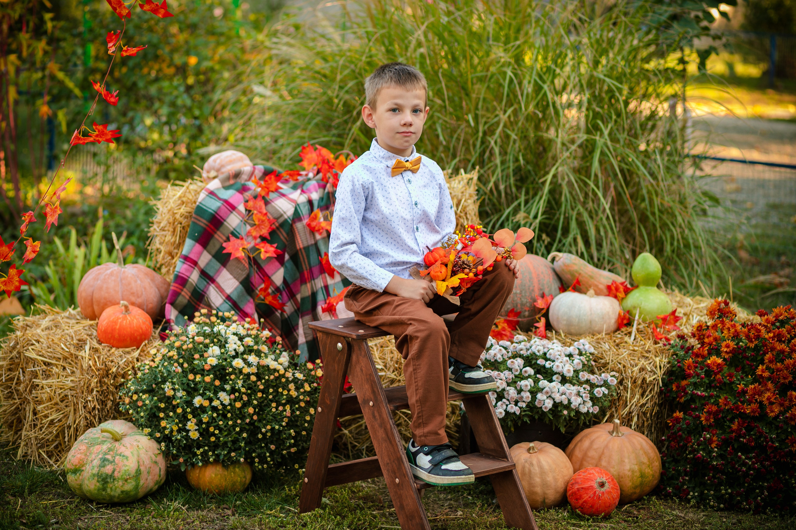 Детский проект. Краски Октября. Фотограф Неверова Катерина