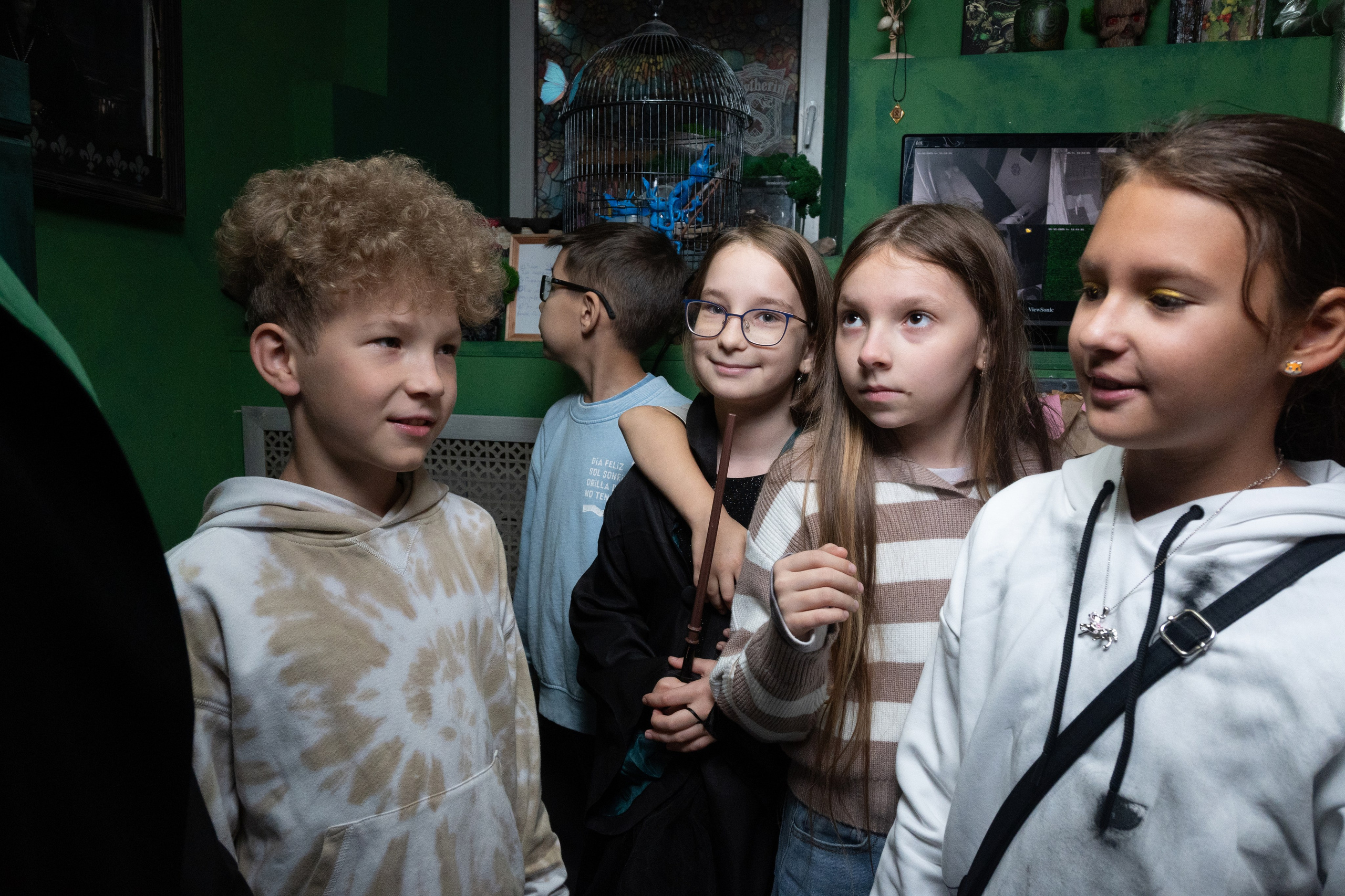 День рождения ребенка в «Подземелье Слизерин». Фотограф мероприятий в Москве