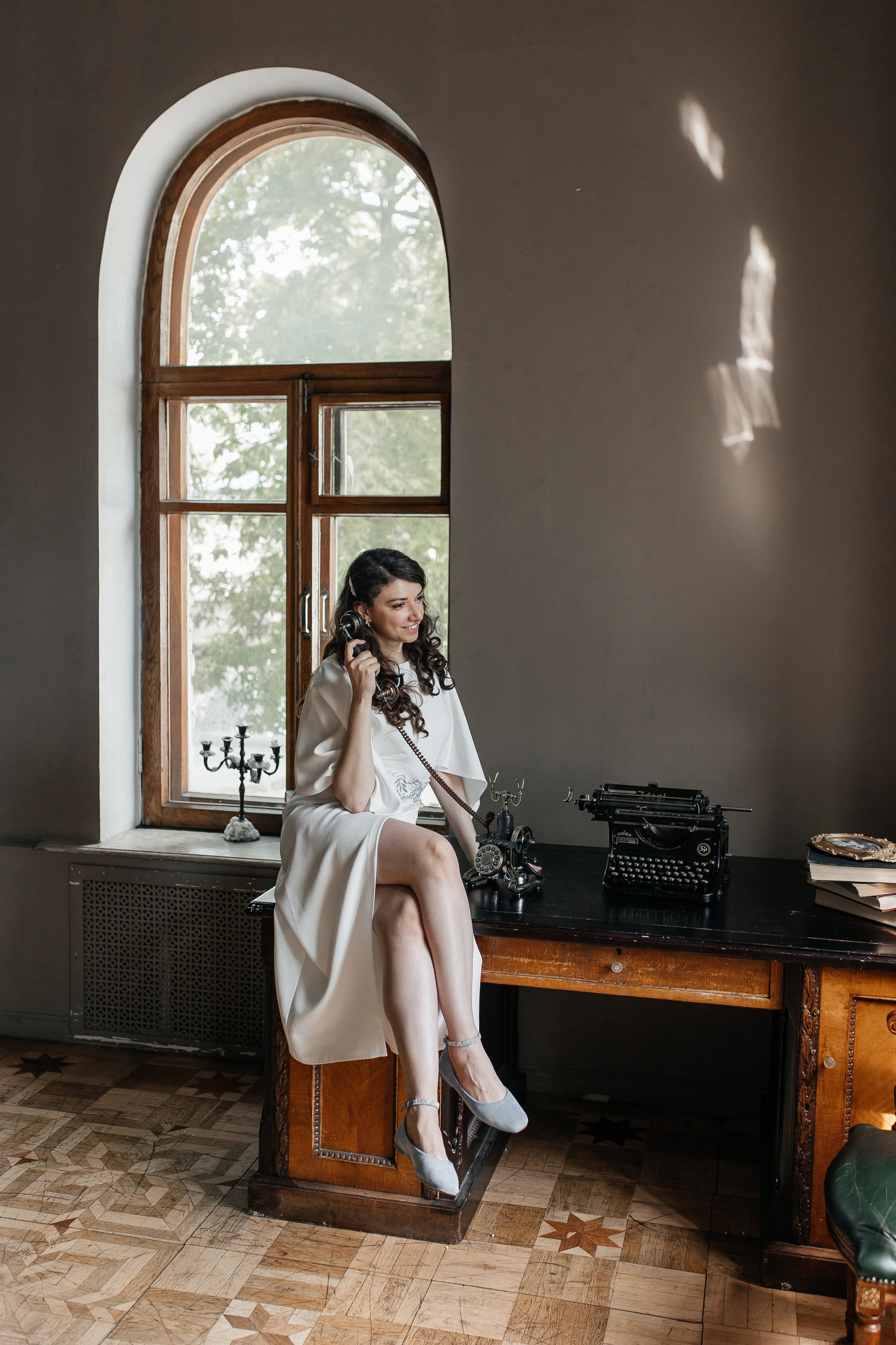 Свадебная фотосессия в Усадьбе в Москве. Свадебный фотограф в Москве Дарья Олендарёва