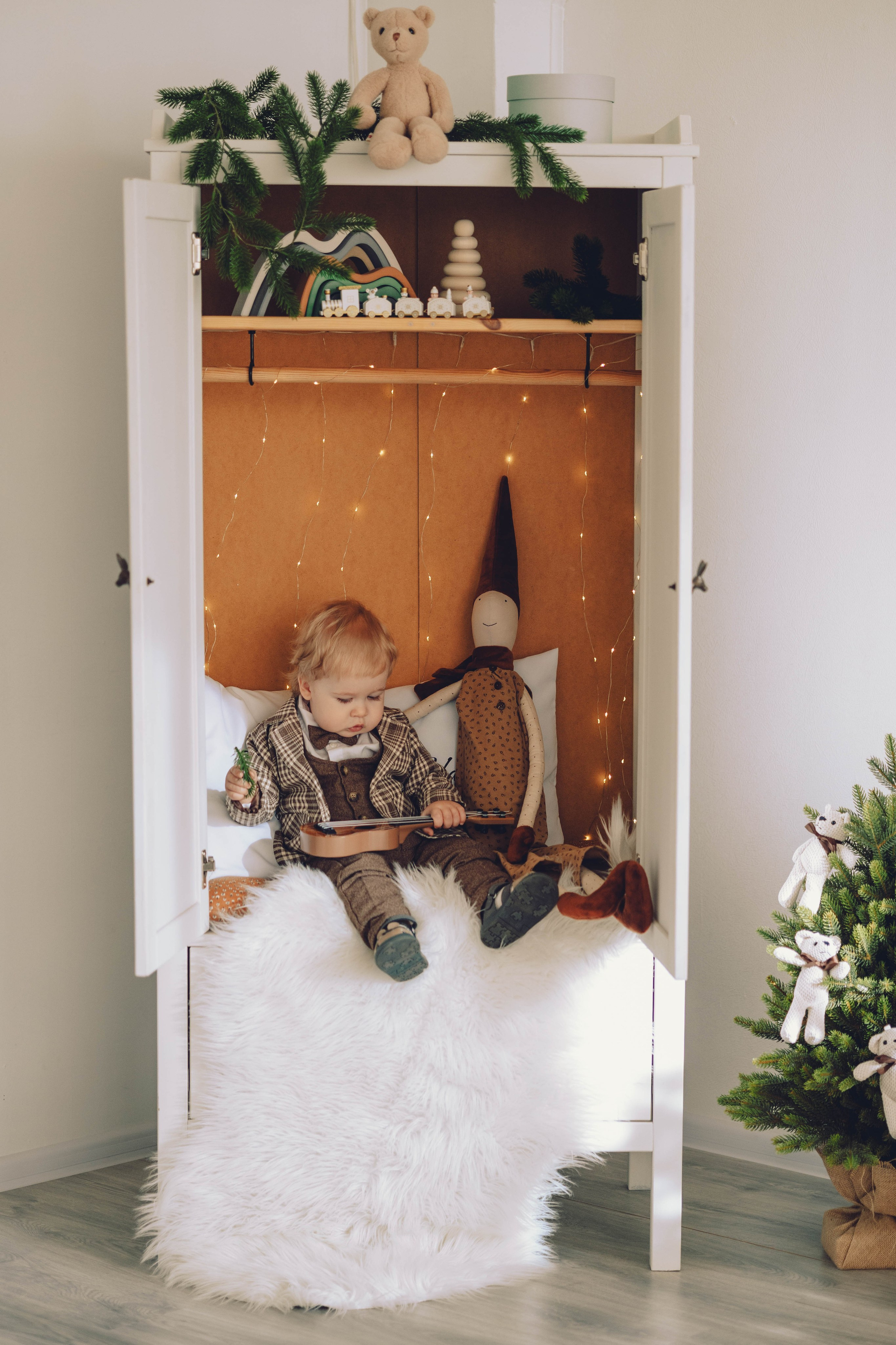 Новогодняя в студии. Семейный фотограф в Дзержинске Наталья Лаэтина