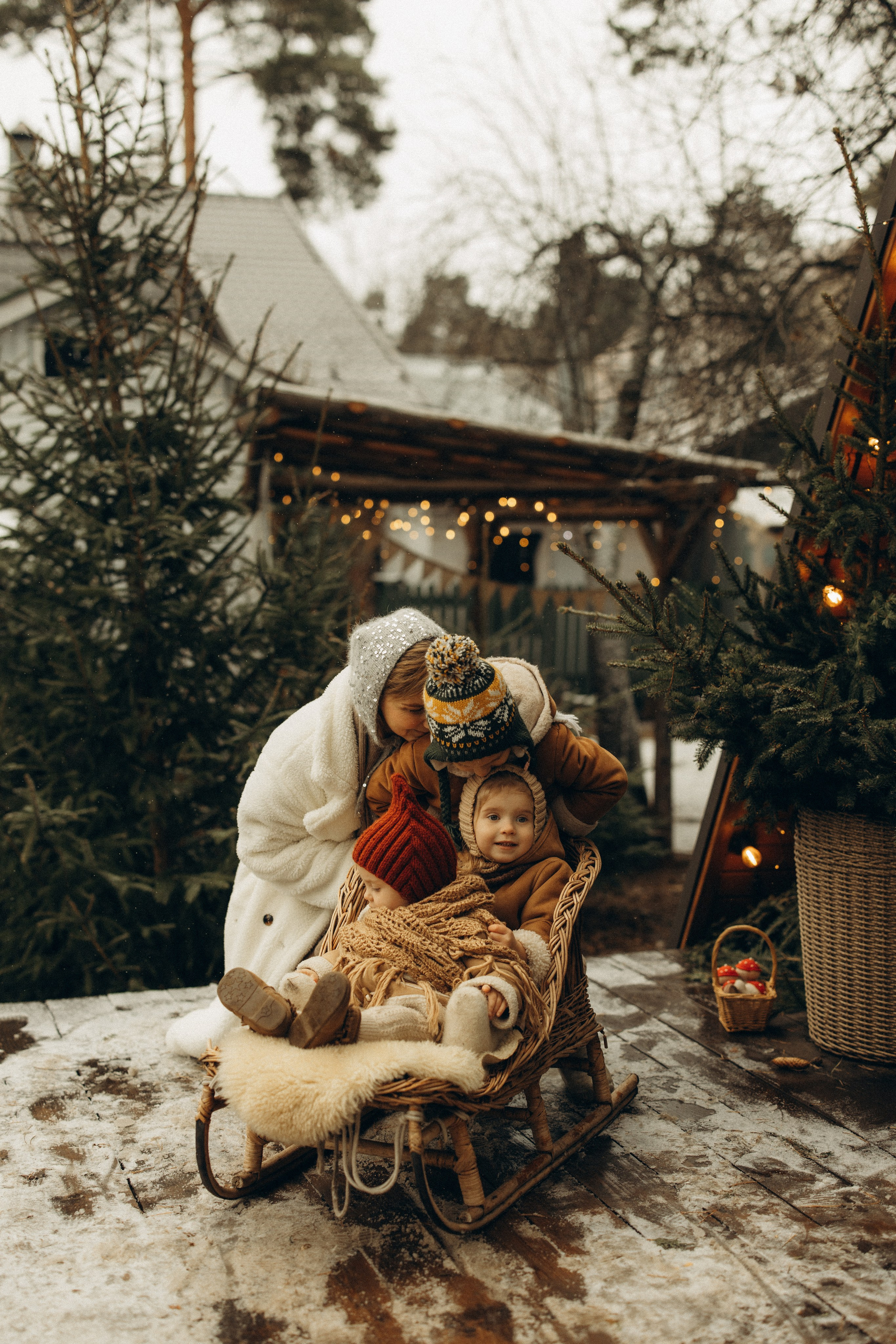 Ира, Дуня, Агуся, Маша. Семейный фотограф Оля Гладченко