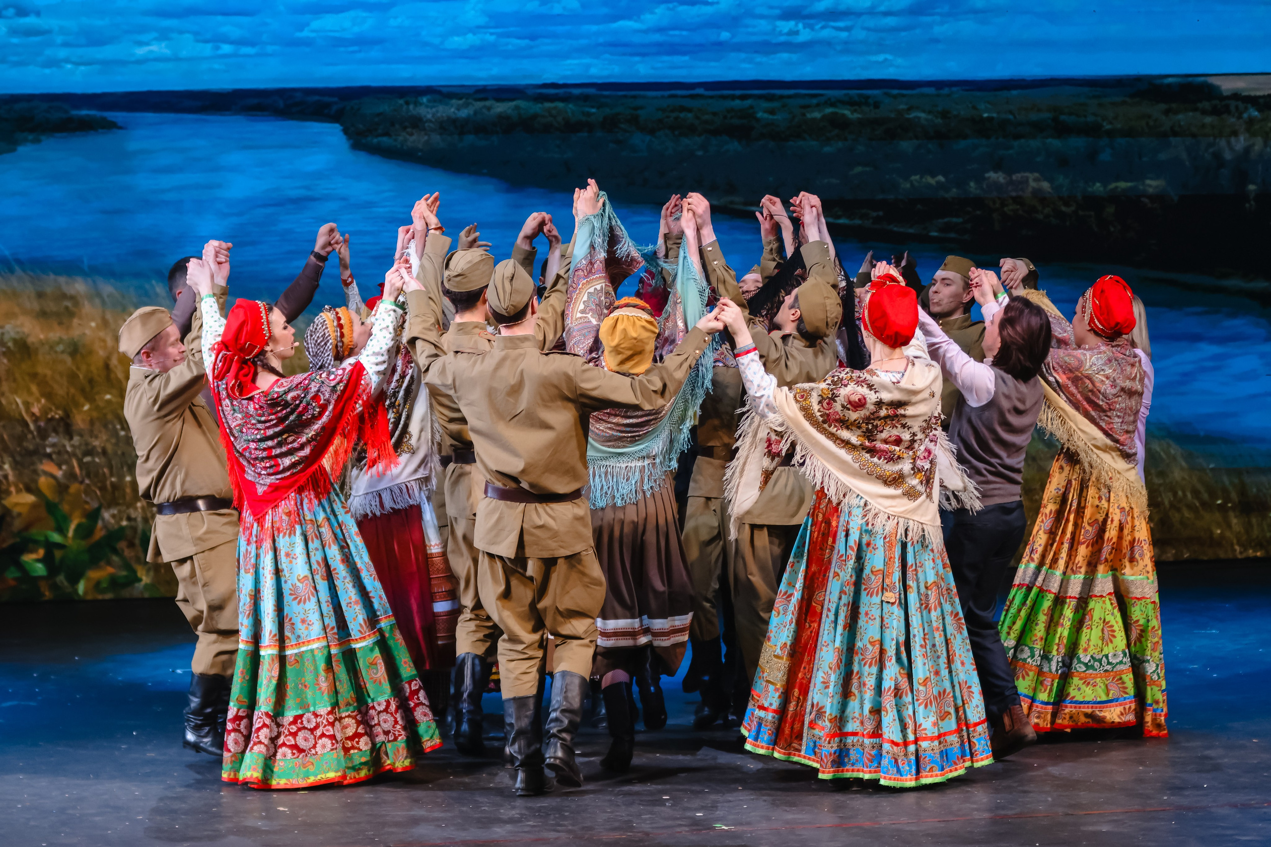 Василий Теркин, театр «Русская песня». Фотограф Ольга Махалова — Санкт-Петербург, Москва, Нижний Новгород