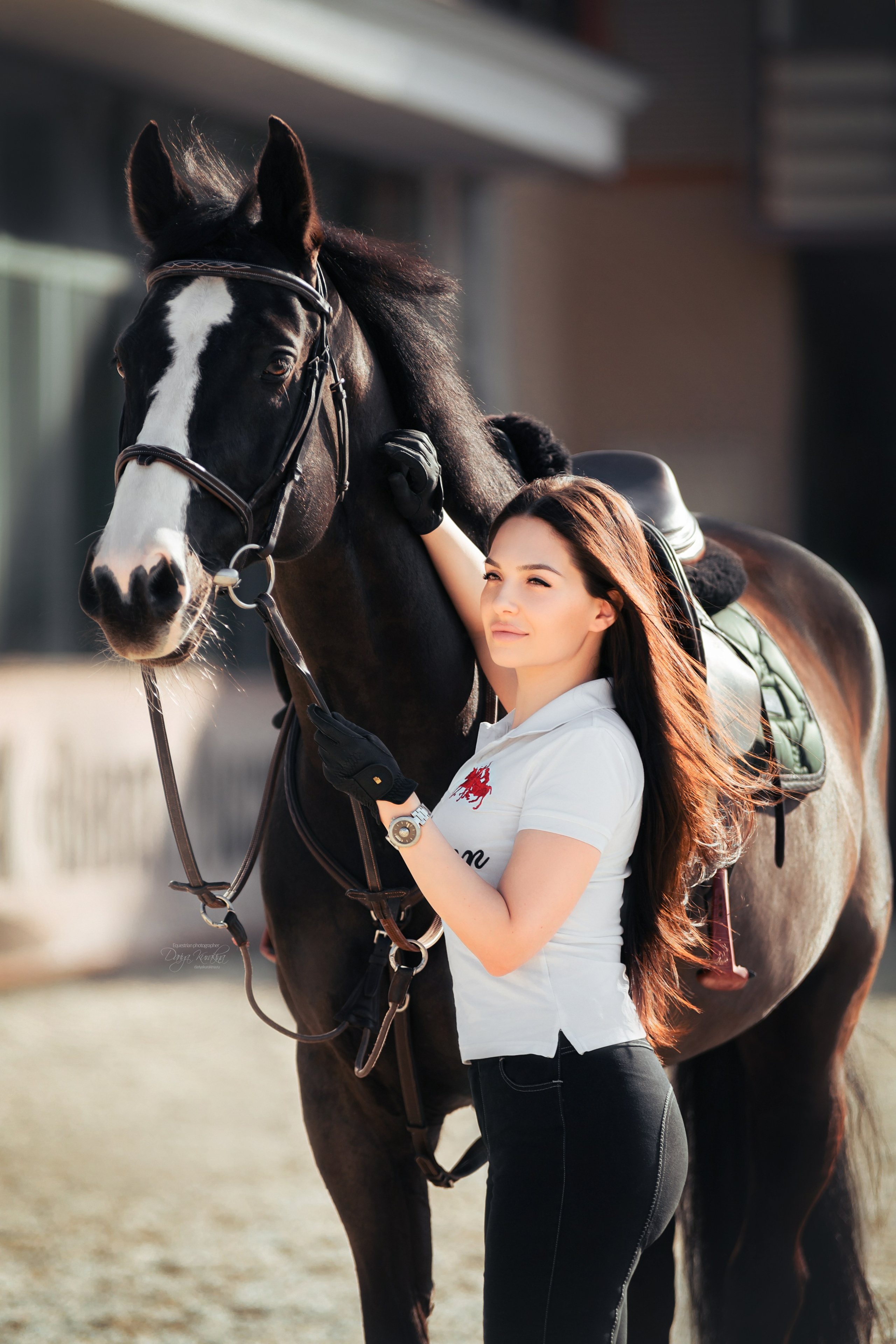 Милена и Лирс. Конный фотограф Куракина Дарья • Фотосессии с лошадьми