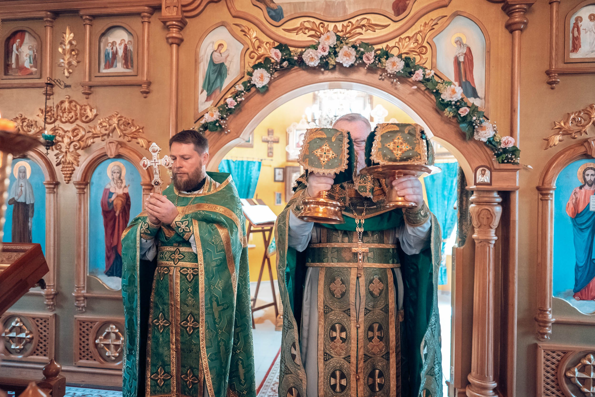 Престольный праздник храма Прп.Сергия Радонежского с. Орлиное. Церковный фотограф Севастополь